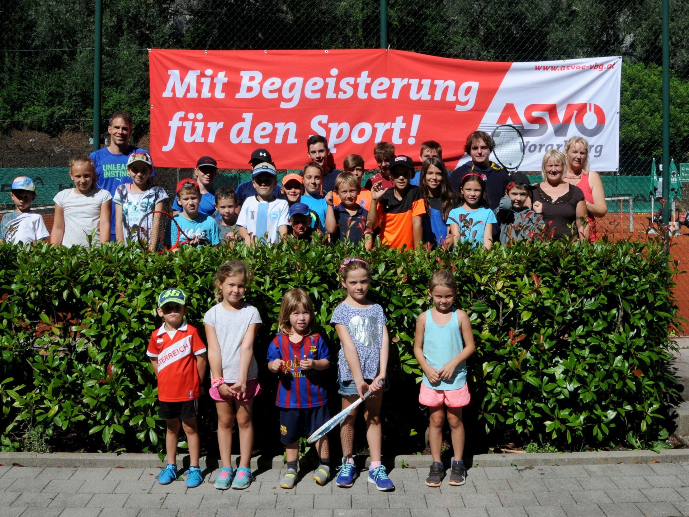 Tenniscamp beim TC Nofels-Tosters