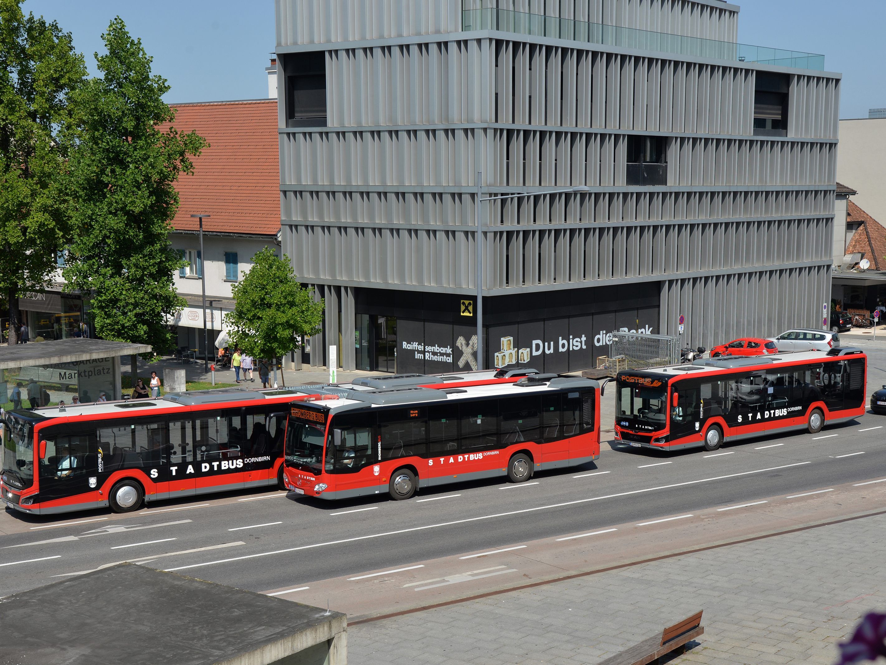 Die Dornbirner Stadtbusflotte wurde erneuert.