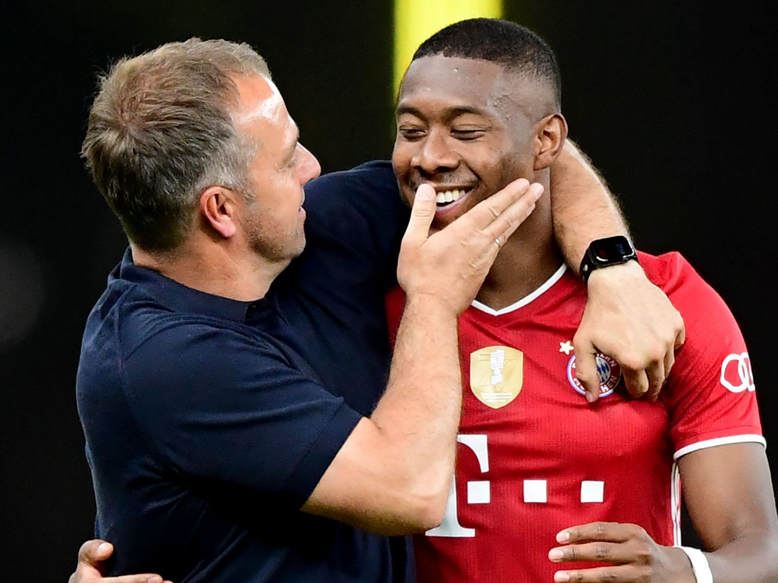 Auch Trainer Hansi Flick möchte Alaba halten