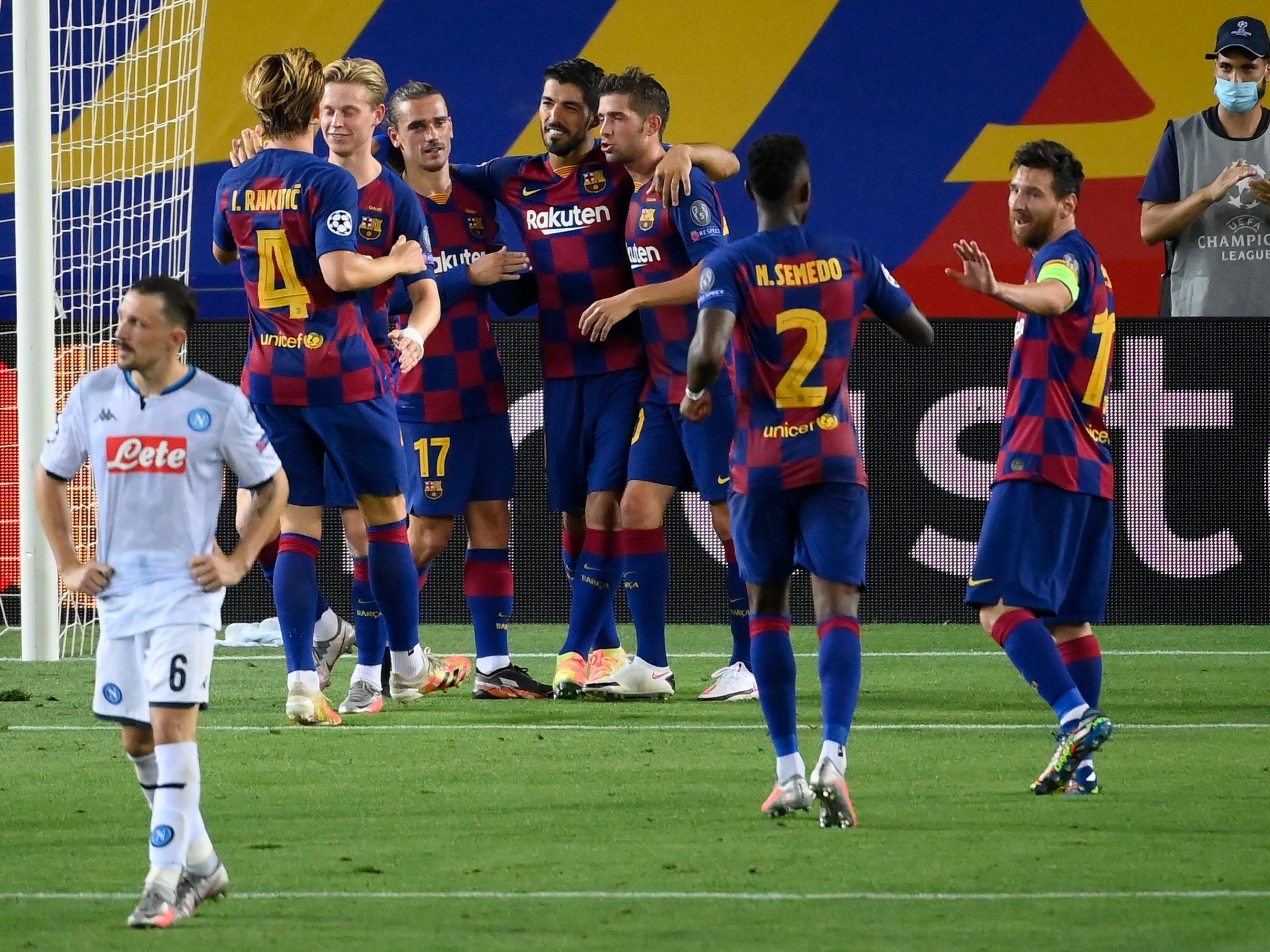 Barcelona sorgte bereits in der ersten Halbzeit für klare Verhältnisse. Barcelona sorgte bereits in der ersten Halbzeit für klare Verhältnisse.