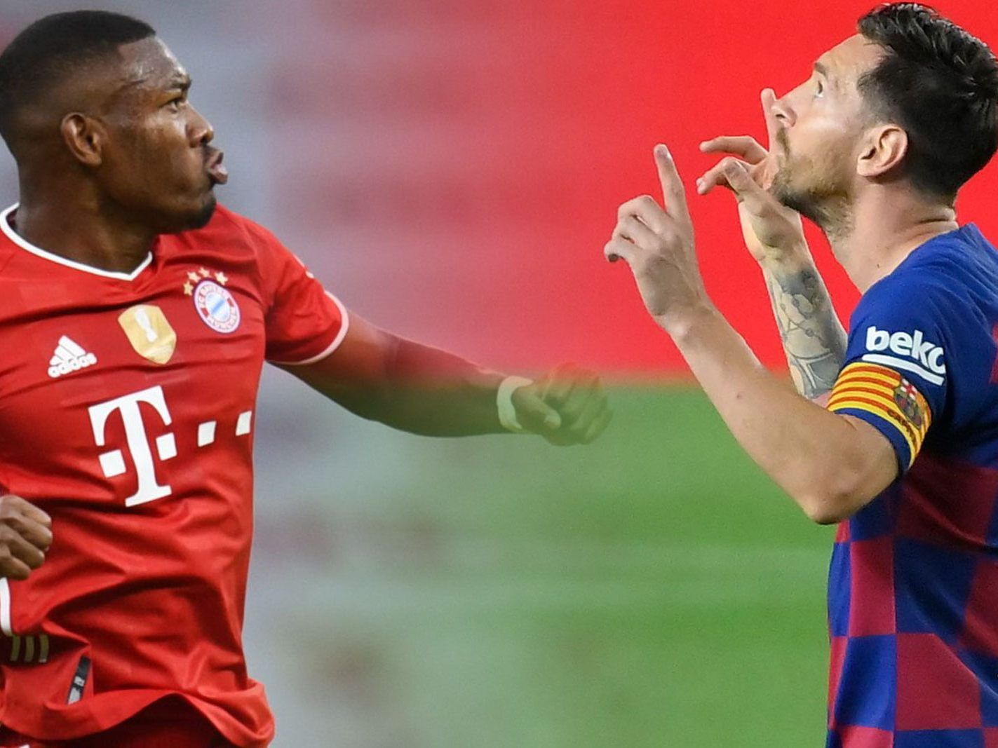 Der FC Bayern und der FC Barcelona könnten nach Siegen am Samstag bereits im Viertelfinale aufeinander treffen. Der FC Bayern und der FC Barcelona könnten nach Siegen am Samstag bereits im Viertelfinale aufeinander treffen.
