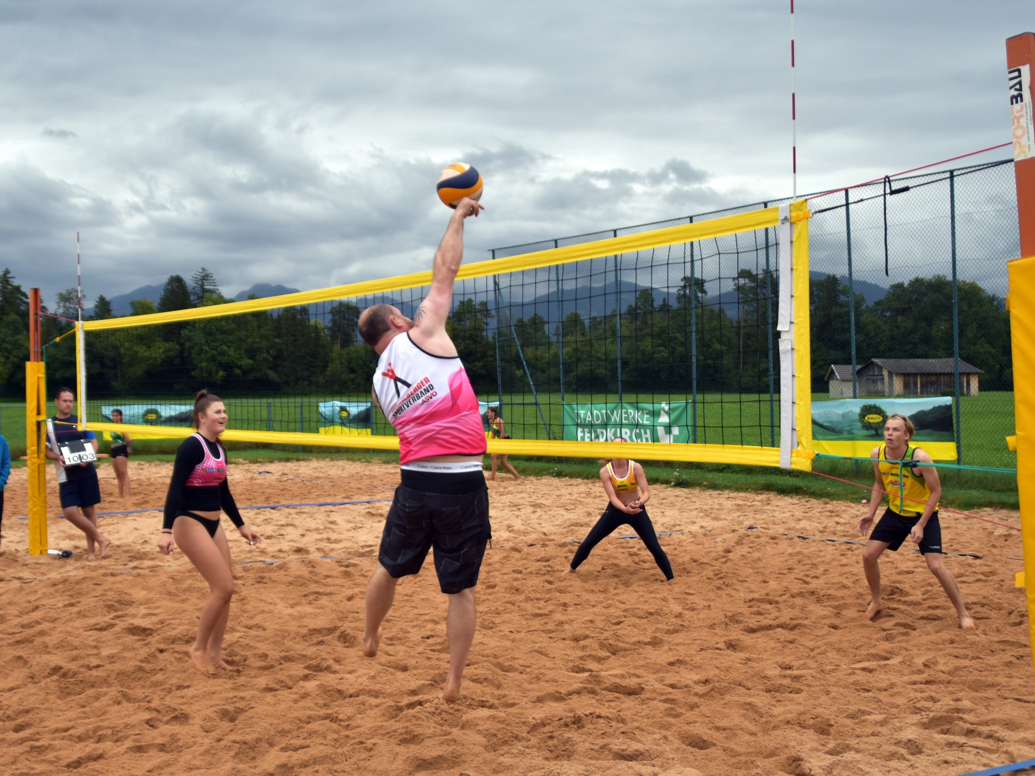 Tolles Beachvolleyball wurde geboten