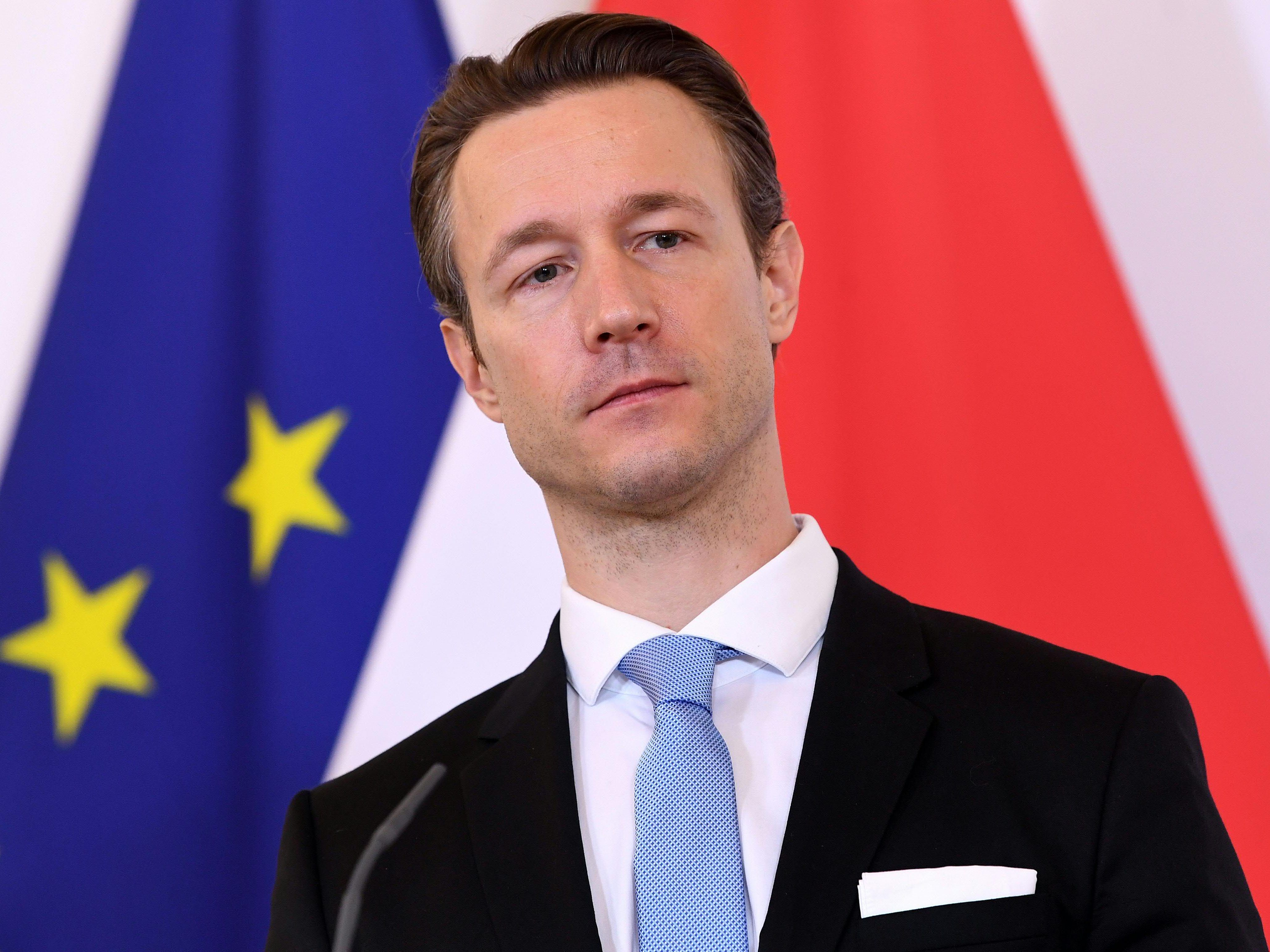 Finanzminister Gernot Blümel Finanzminister Gernot Blümel