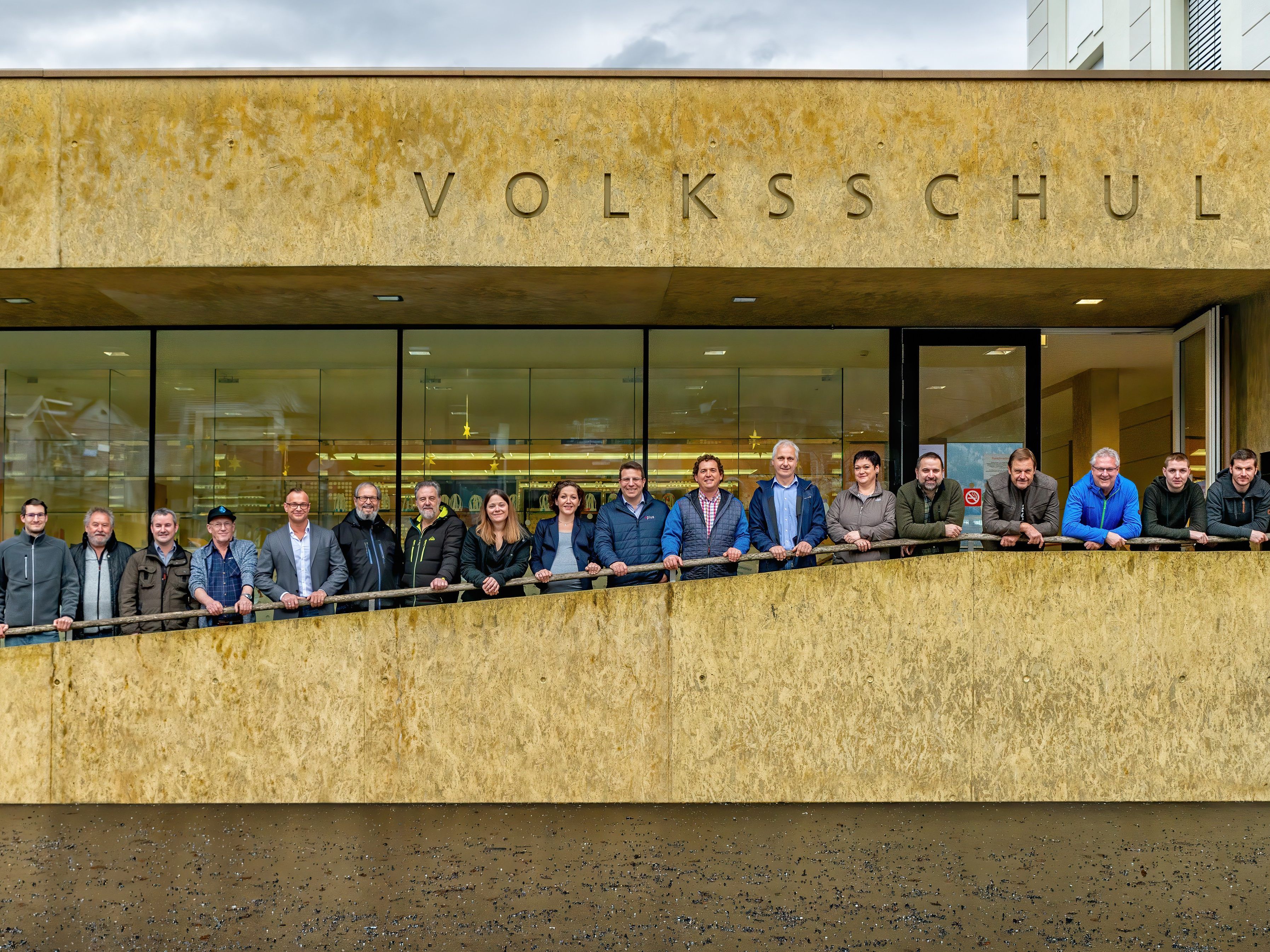 Andreas Dobler und sein Team: Voller Einsatz für die Satteinser Vereine.