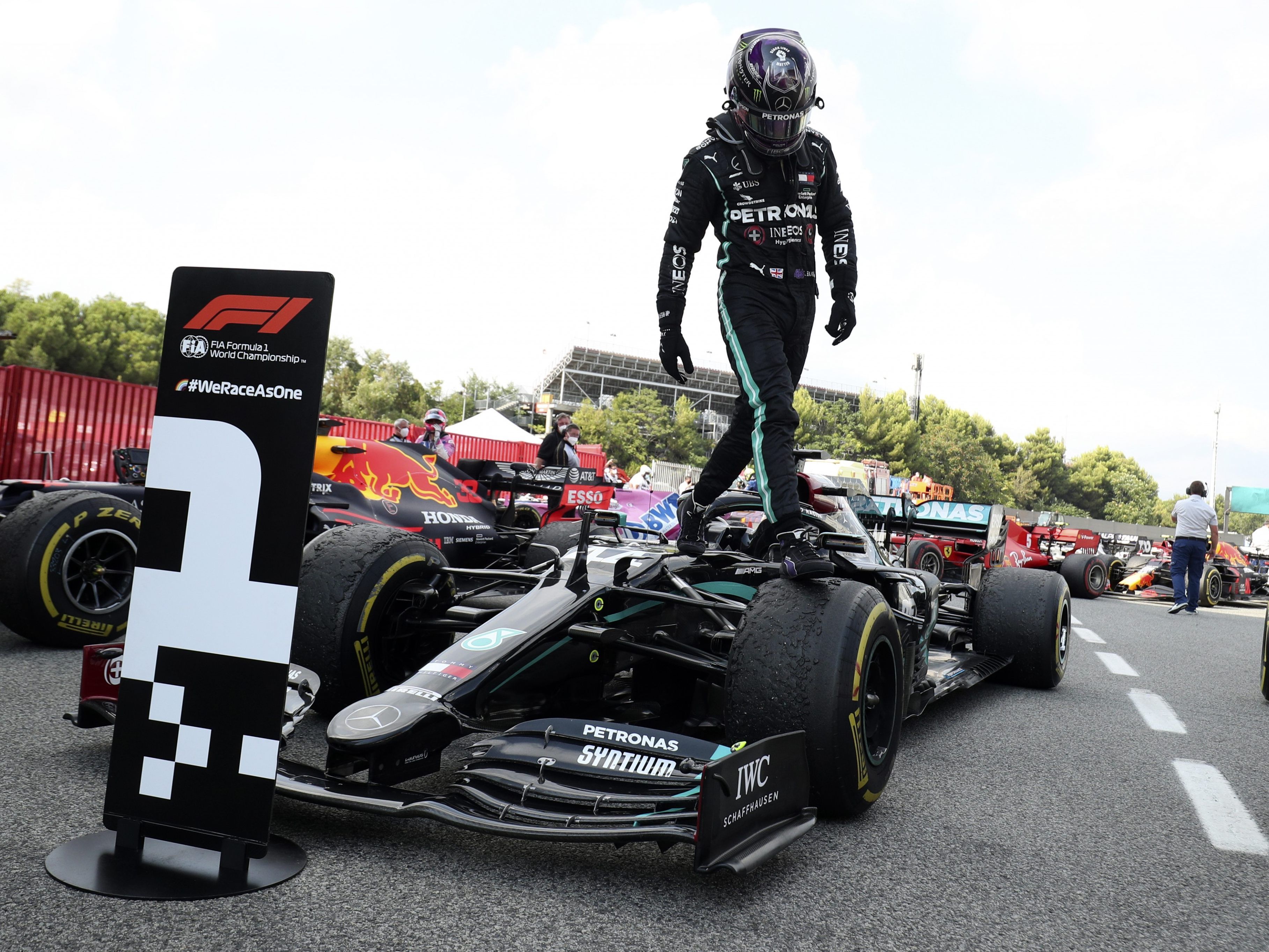 Oben auf - Lewis Hamilton Oben auf - Lewis Hamilton