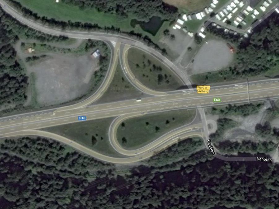 Keine Verkehrsbehinderungen auf der Hauptfahrbahn der S16 - Ein- und Ausfahrt der Anschlussstelle Wald in Richtung Bregenz gesperrt. Keine Verkehrsbehinderungen auf der Hauptfahrbahn der S16 - Ein- und Ausfahrt der Anschlussstelle Wald in Richtung Bregenz gesperrt.
