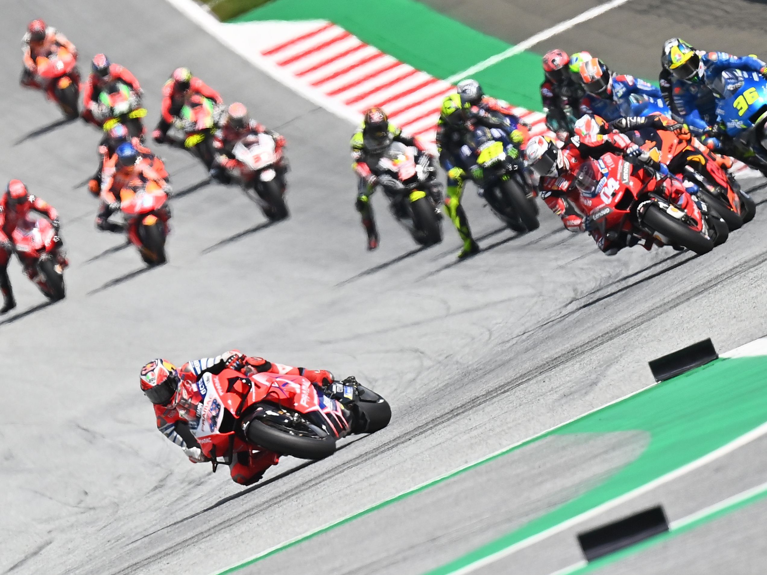 Moto GP 2020 in Spielberg - noch gibt es kein Agenturbild zum Unfall