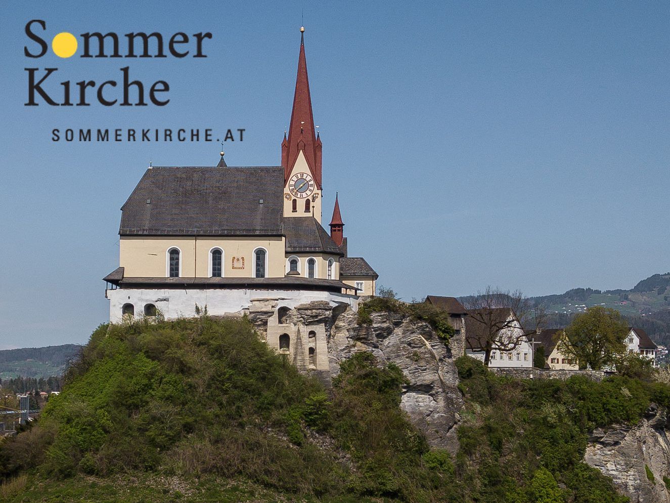 Endpunkt des Weges ist die Basilika in Rankweil. Endpunkt des Weges ist die Basilika in Rankweil.