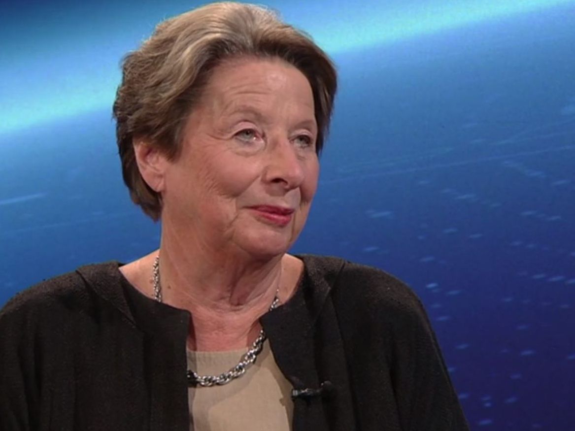 Ursula Stenzel in der "ZIB Nacht" des ORF. Ursula Stenzel in der "ZIB Nacht" des ORF.