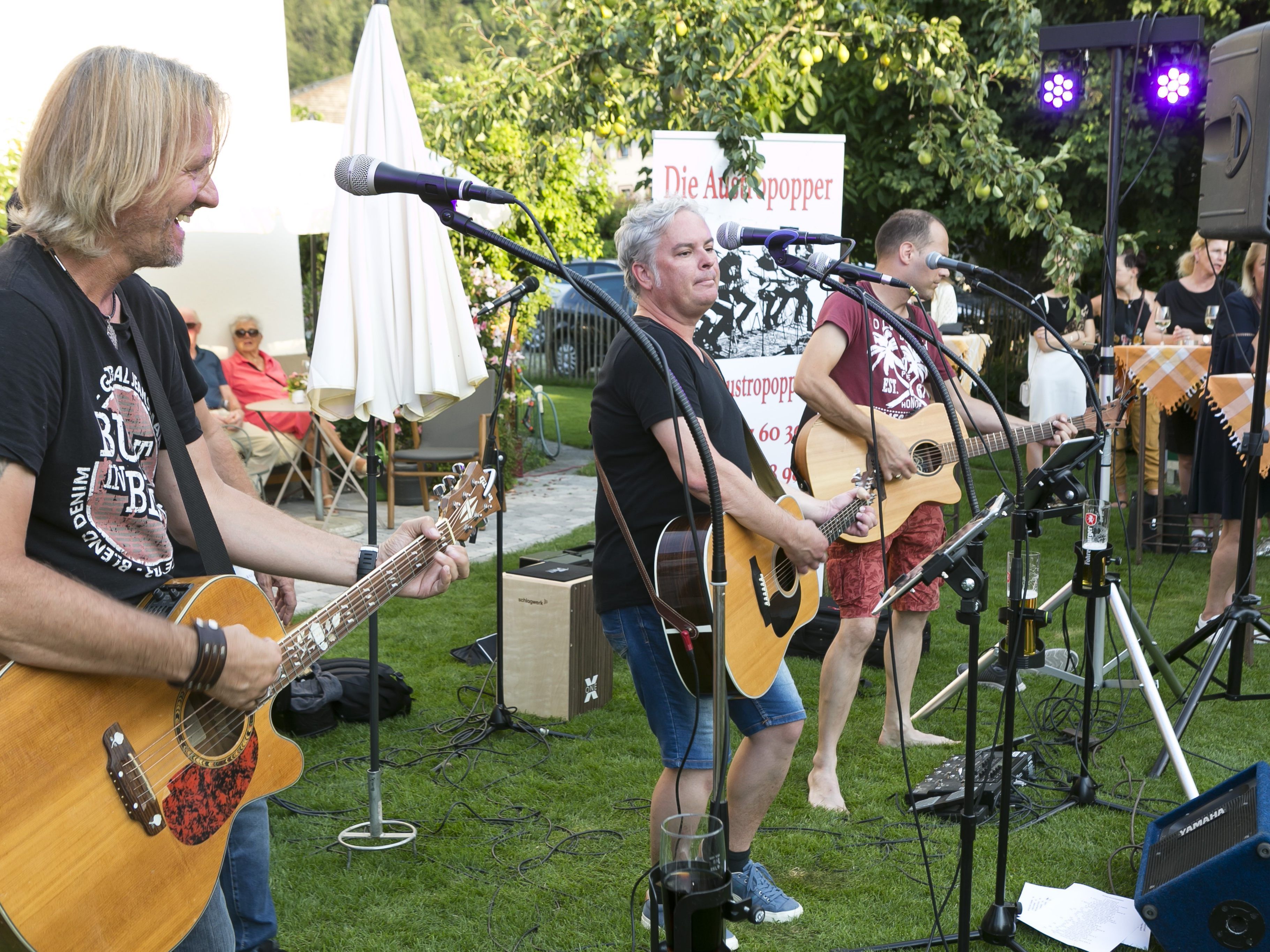 Die Band Austropopper verbreitete Stimmung