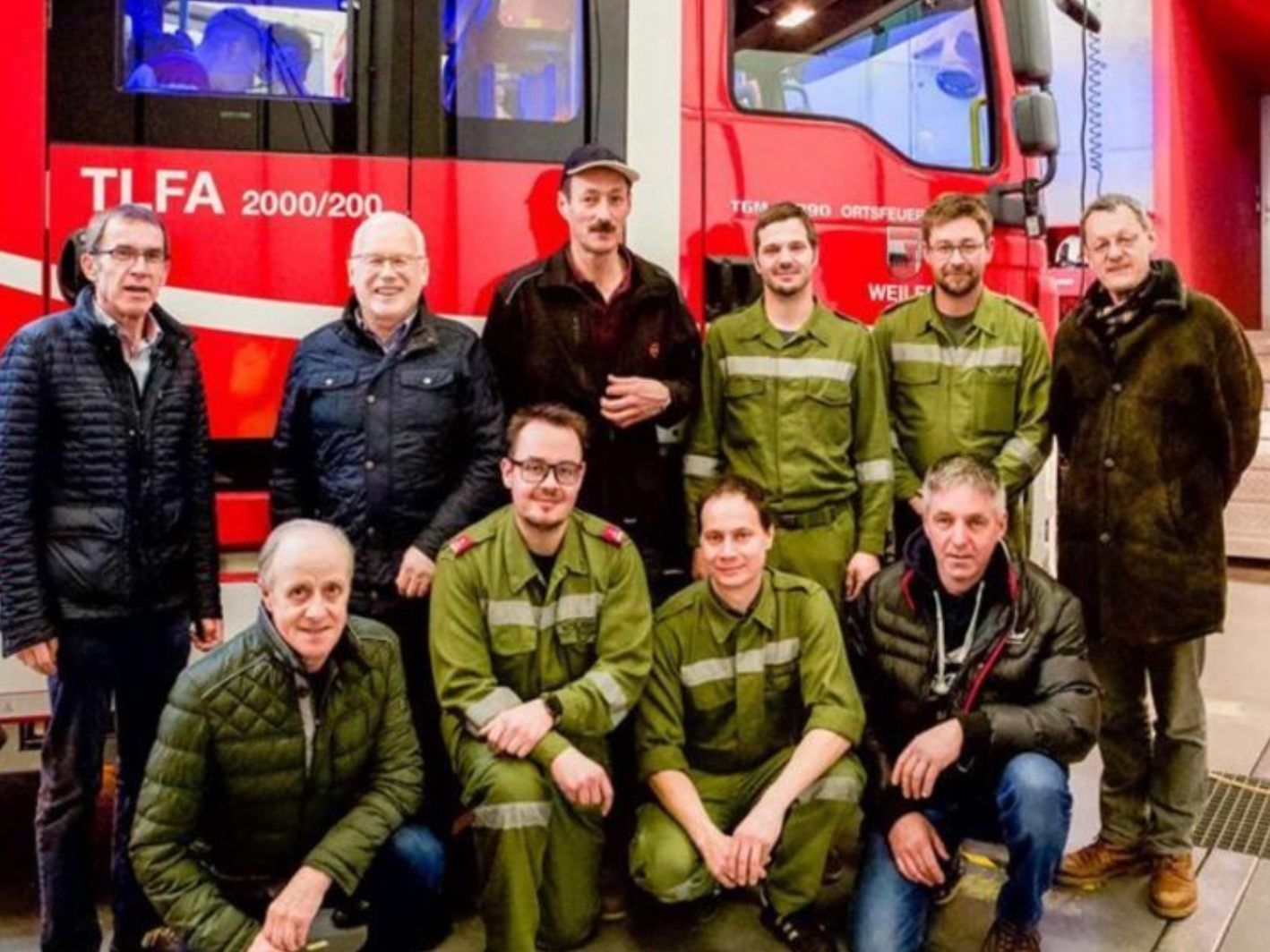In Weiler ist man über das neue Einsatzfahrzeug erfreut In Weiler ist man über das neue Einsatzfahrzeug erfreut