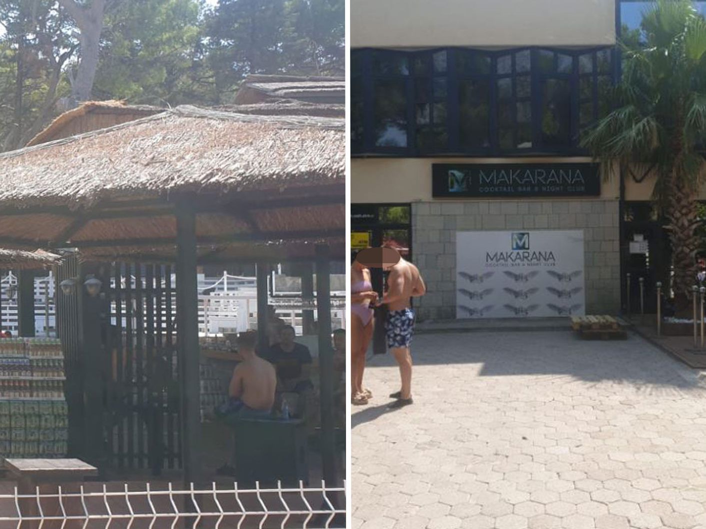Der Club in Makarska soll ein Hotspot für Corona-Infektionen sein.