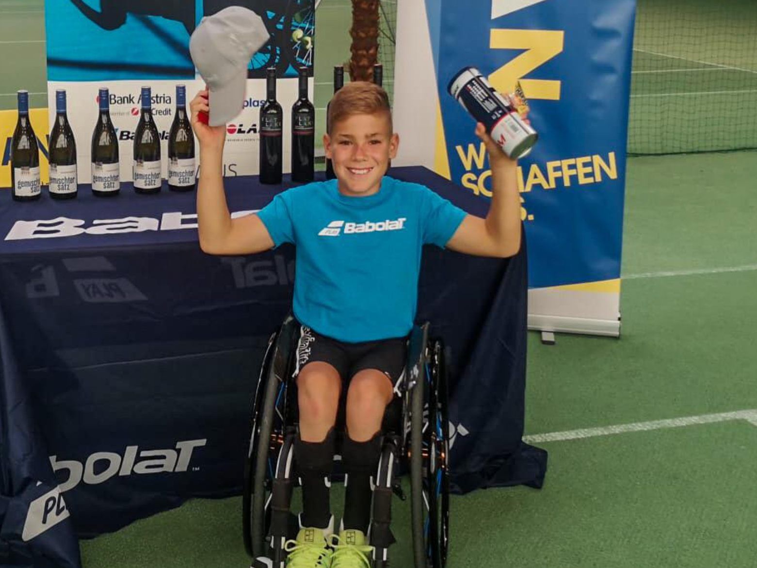 Maxi Taucher freute sich über ein erfolgreiches Turnierwochenende Maxi Taucher freute sich über ein erfolgreiches Turnierwochenende
