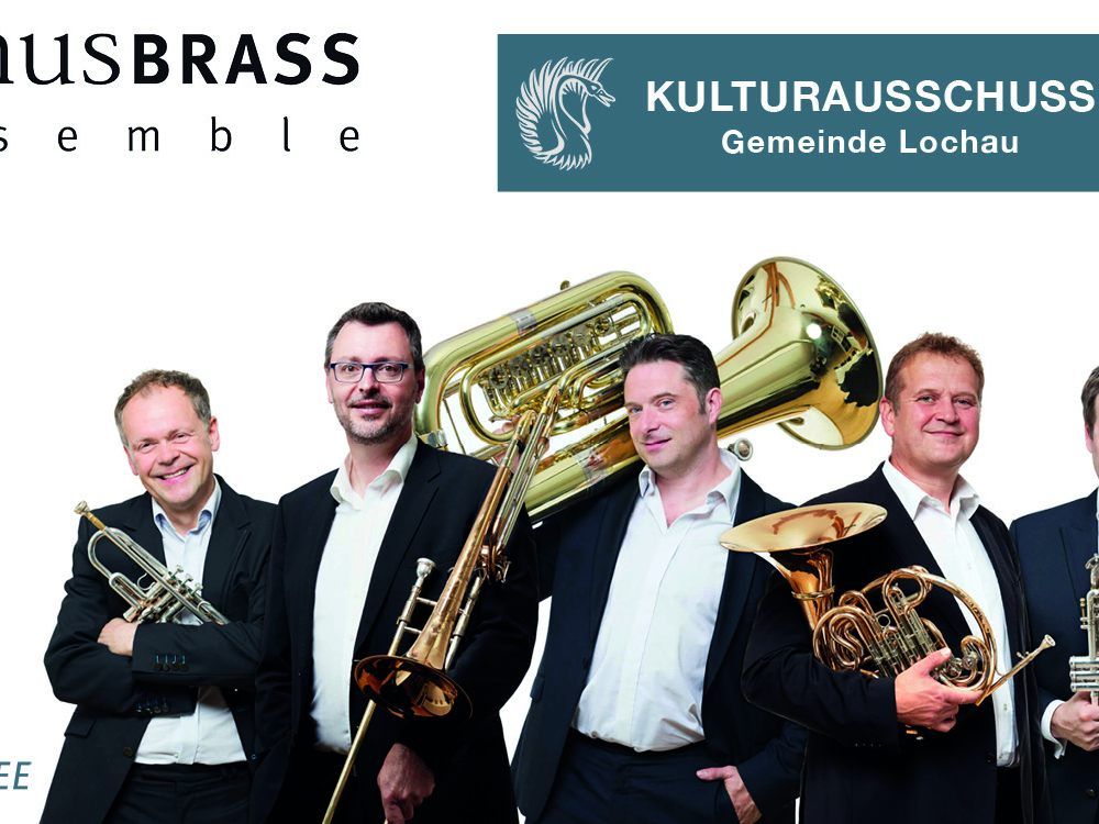 Der Kulturausschuss der Gemeinde Lochau lädt zum Konzert mit "Sonus Brass" an der Alten Fähre ein. Der Kulturausschuss der Gemeinde Lochau lädt zum Konzert mit "Sonus Brass" an der Alten Fähre ein.