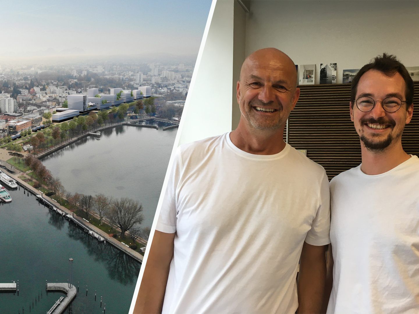 Andreas Stickel und Christopher Schneeweiß haben eine Vision für Bregenz. Andreas Stickel und Christopher Schneeweiß haben eine Vision für Bregenz.