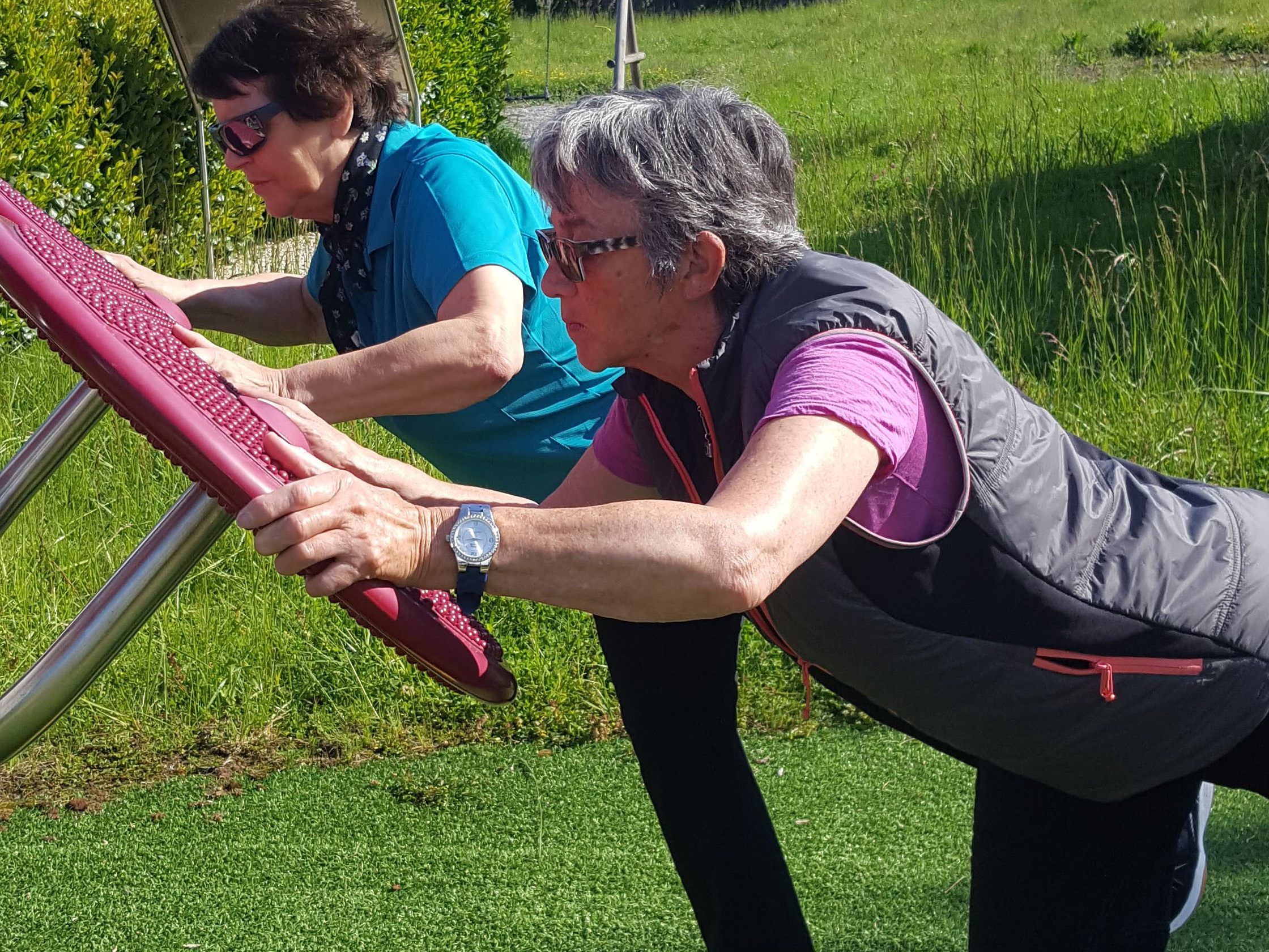 Zirkeltraining im Bewegungspark Rankweil