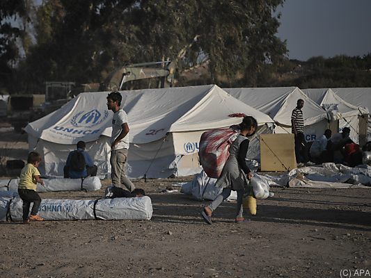 Derzeit wird ein neues Camp aufgebaut Derzeit wird ein neues Camp aufgebaut
