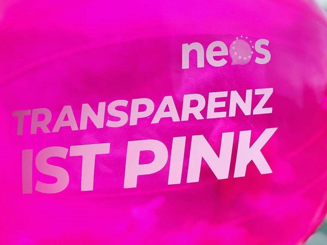 Transparenz ist Pink