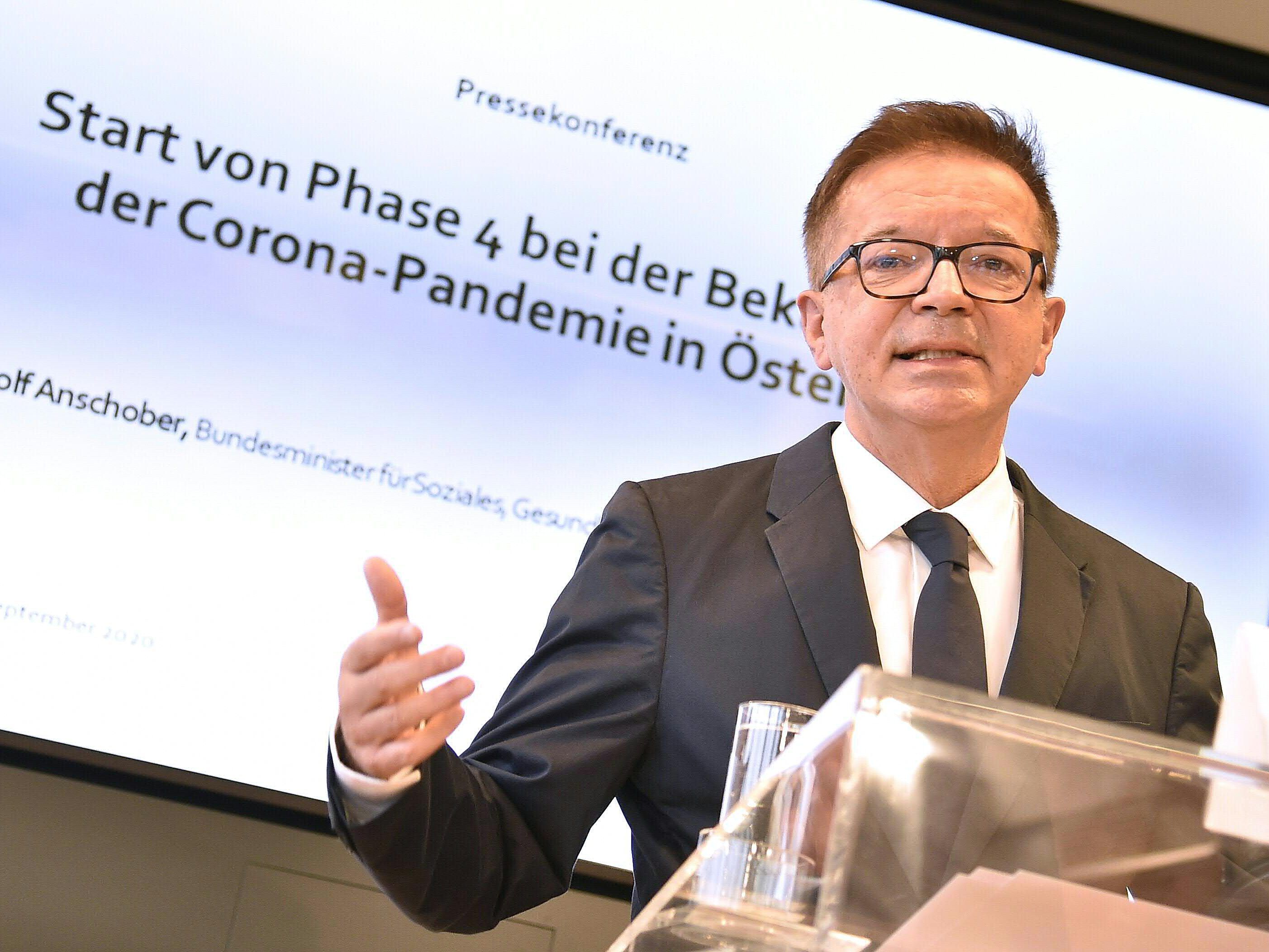 Anschober: "Es sieht derzeit ganz gut aus" - Bis zu 600.000 Impfdosen Anschober: "Es sieht derzeit ganz gut aus" - Bis zu 600.000 Impfdosen