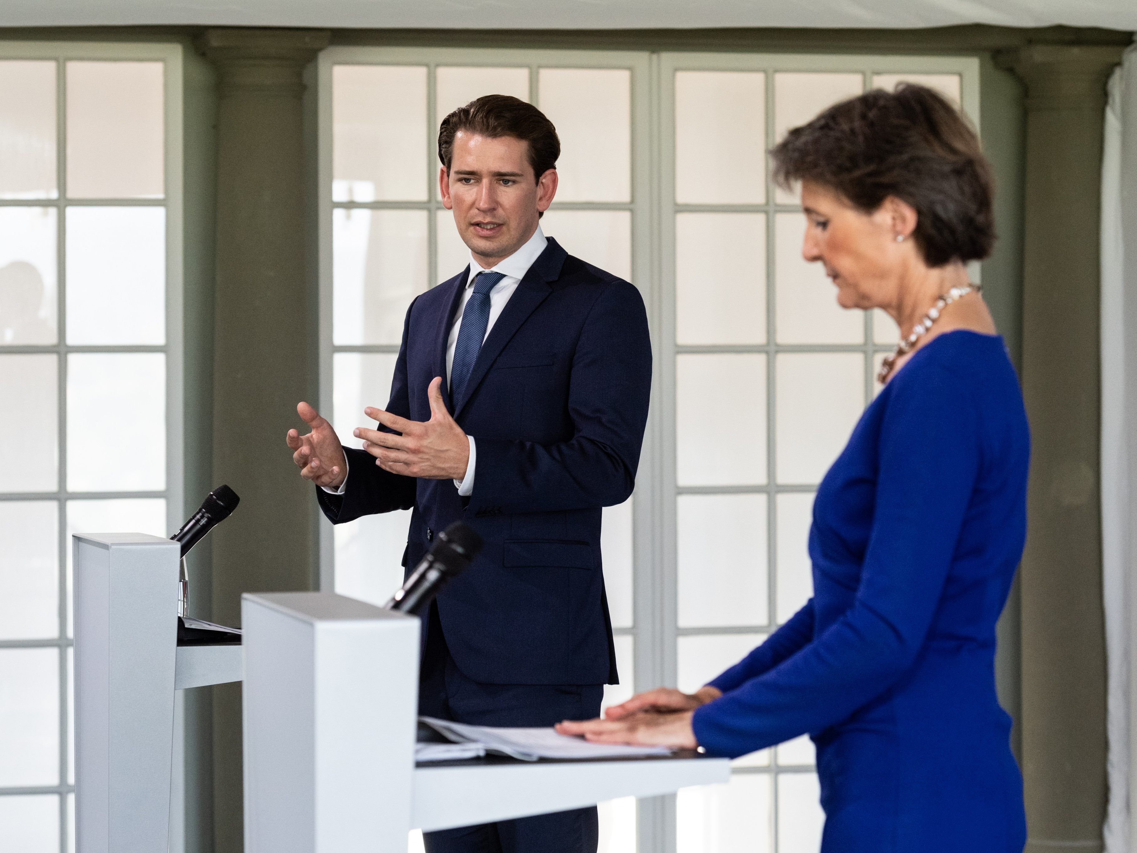Kurz blickt optimistisch auf den nächsten Sommer. Kurz blickt optimistisch auf den nächsten Sommer.