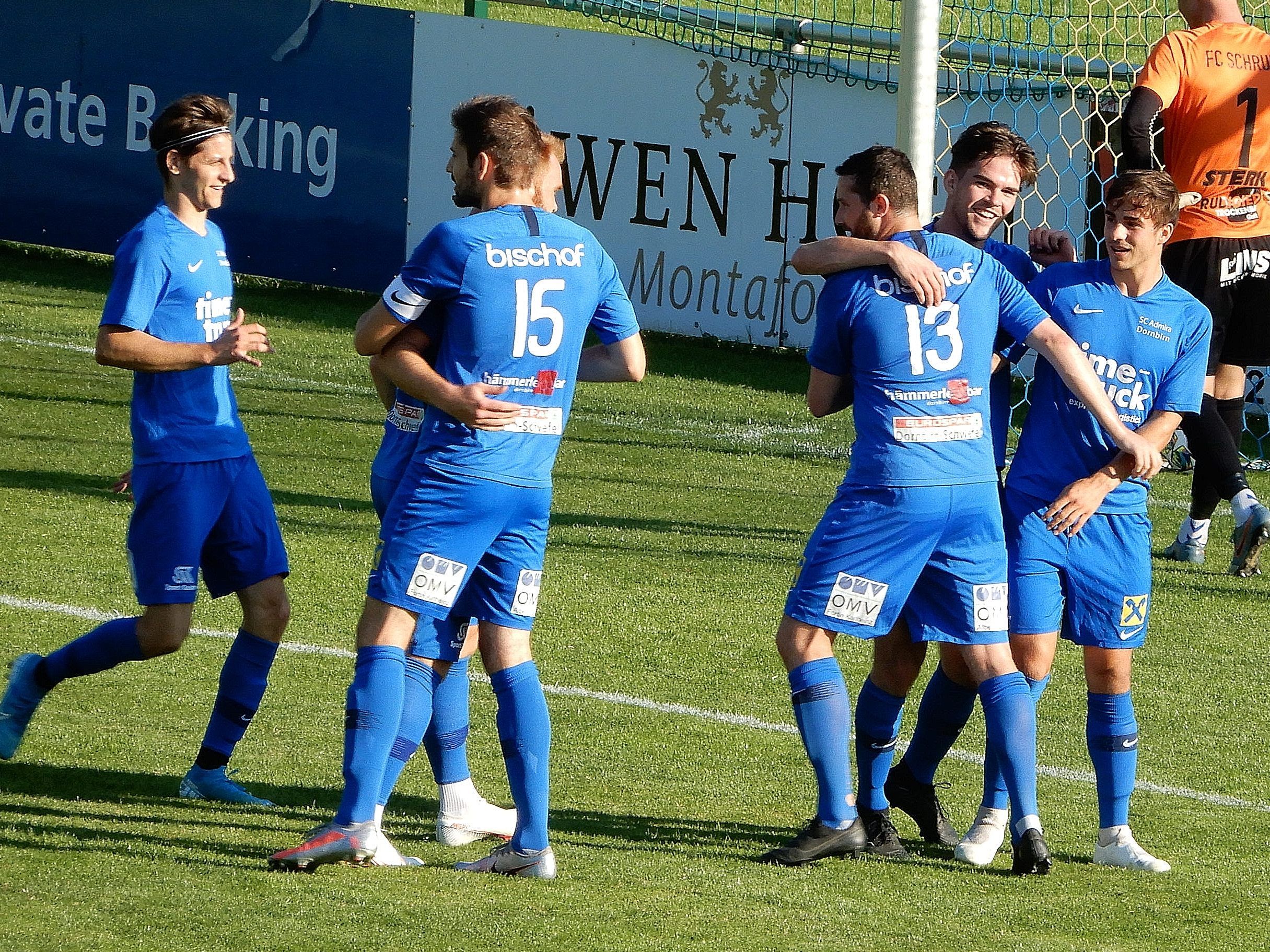Aufatmen beim SC Admira - nach einer coronabedingten Pause, findet das Meisterschaftsspiel gegen Egg statt.