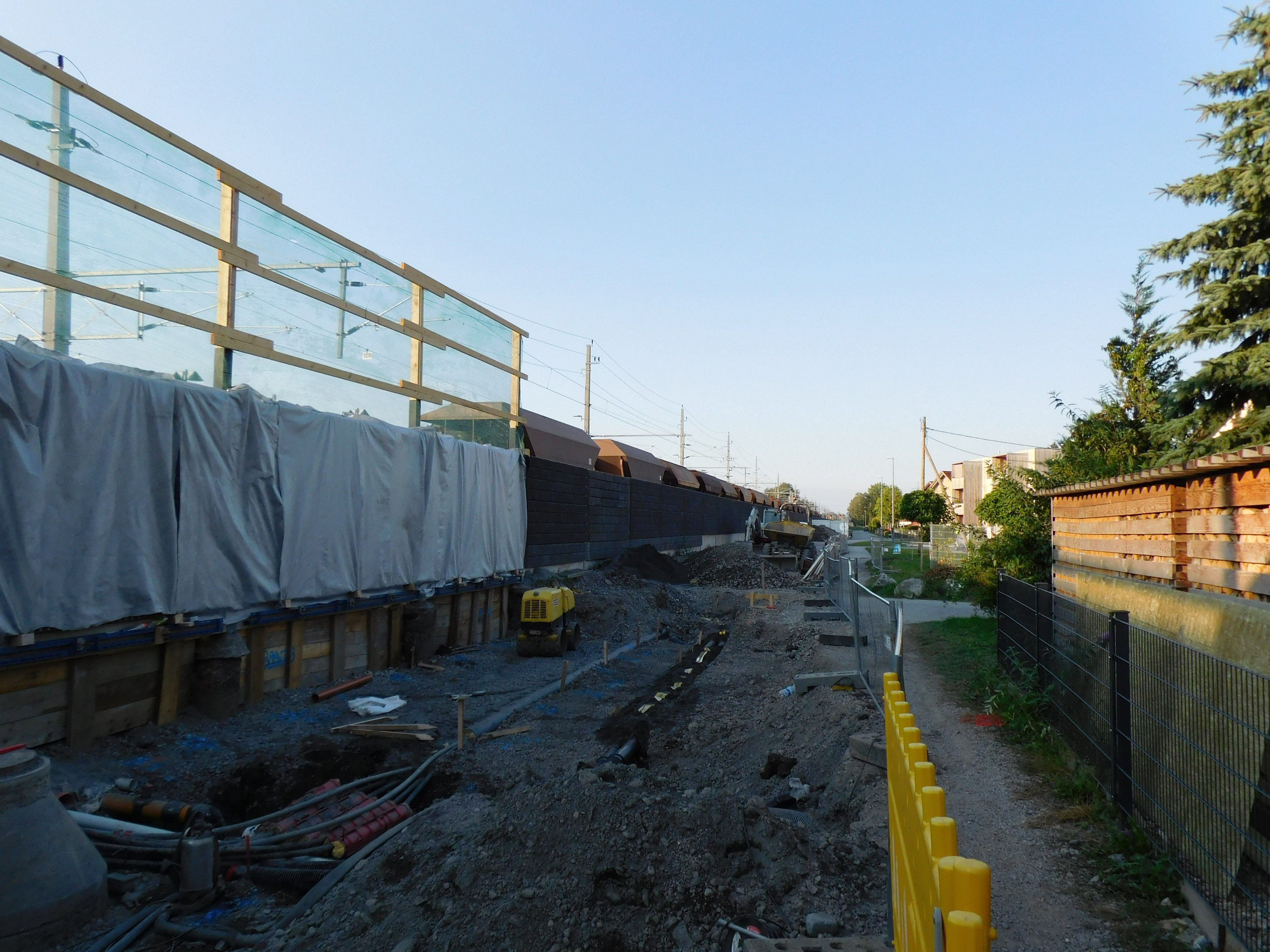 Der Bahnhofsvorplatz Ost wird derzeit erneuert und modernisiert Der Bahnhofsvorplatz Ost wird derzeit erneuert und modernisiert