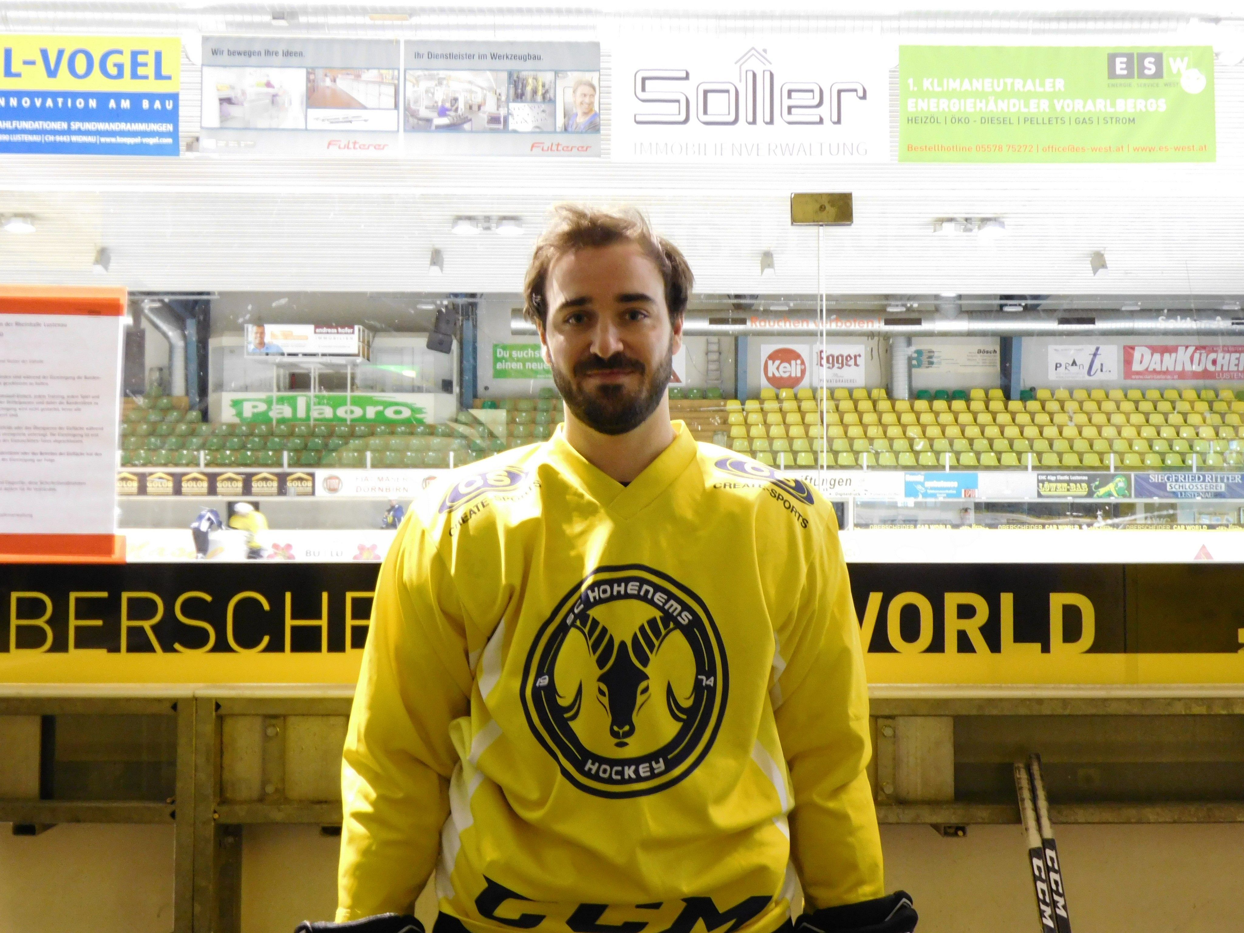Der Linzer Christian Haidinger stürmt in der kommenden Saison für den HSC II