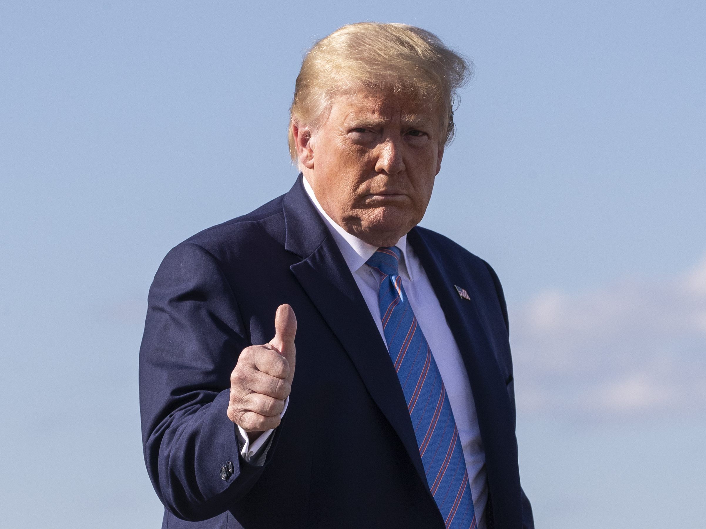 Trump reagierte auf die Nominierung bei Twitter: "Vielen Dank!" Trump reagierte auf die Nominierung bei Twitter: "Vielen Dank!"