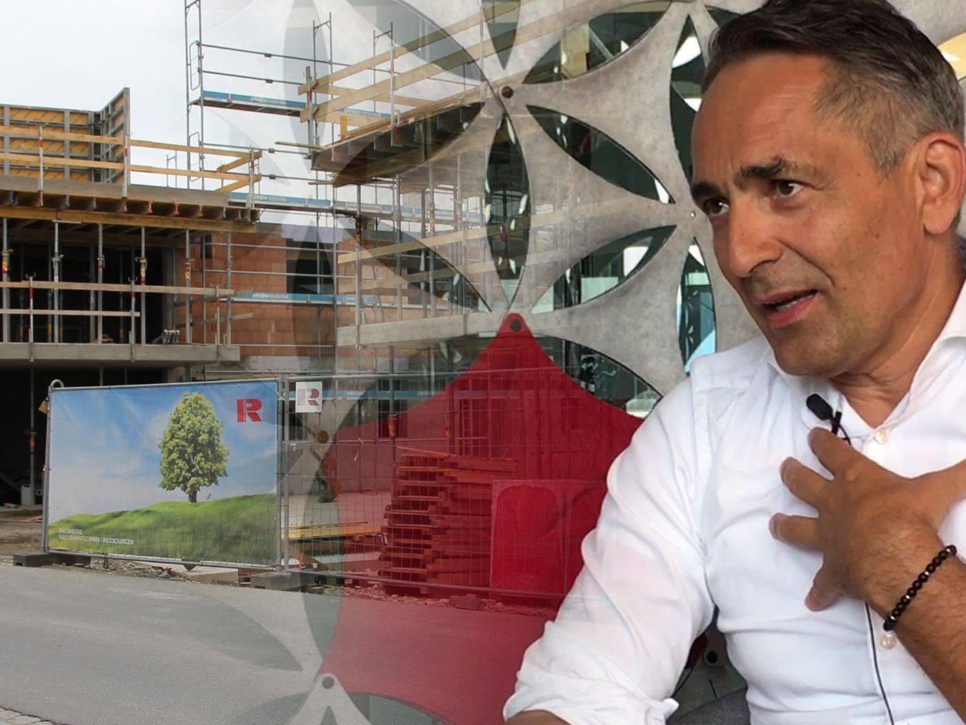 Geschäftsführer der Rhomberg Gruppe, Hubert Rhomberg, wird über das Geschäftsjahr informieren.