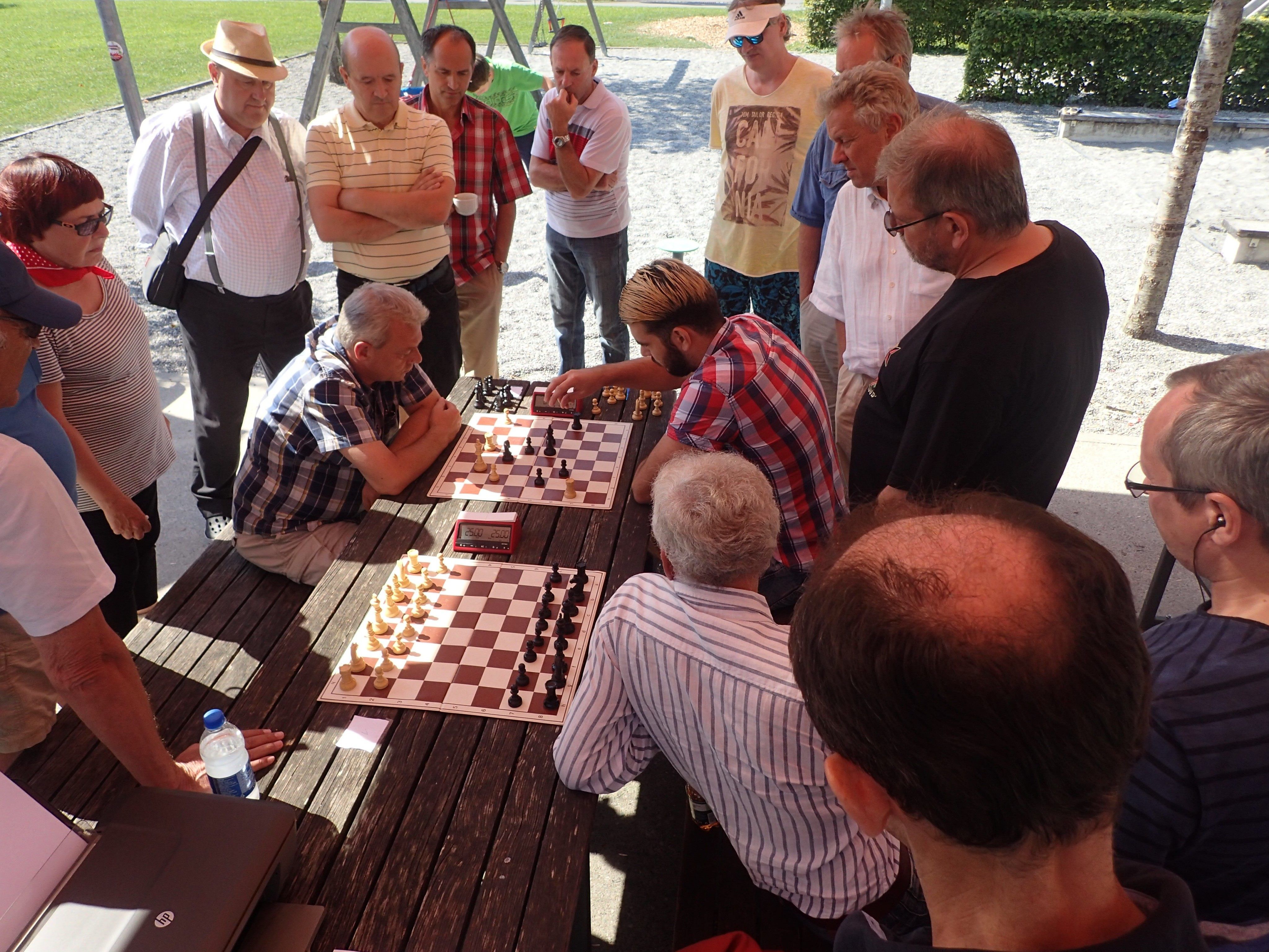 Schach im Park "Finale"