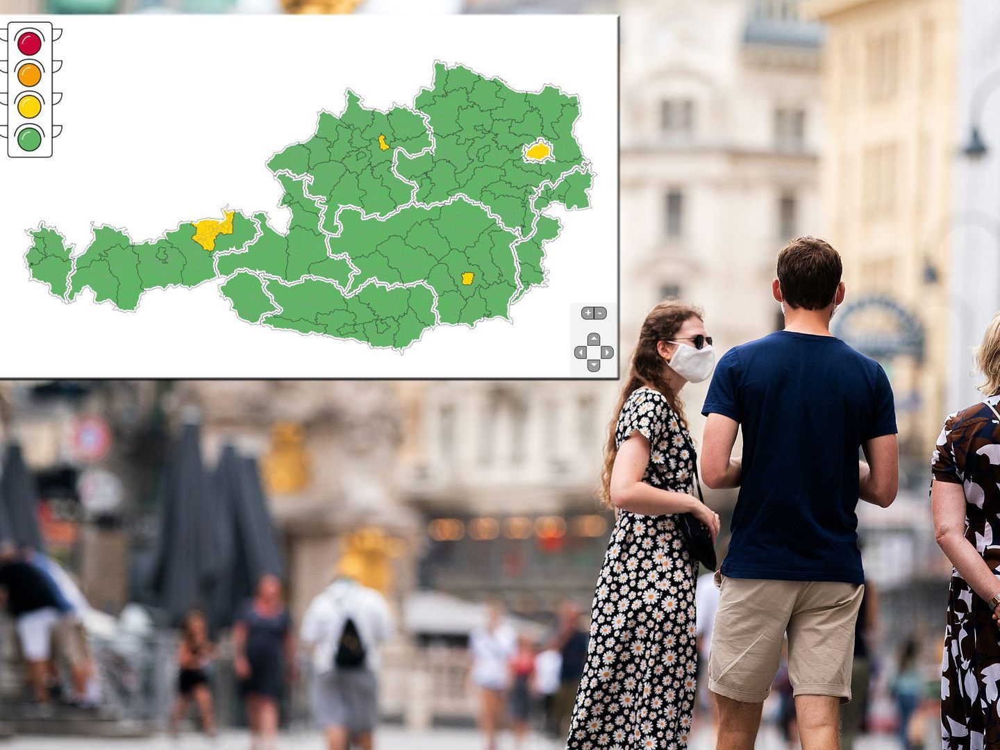 Seit Freitag ist die Corona-Ampel in Betrieb. Seit Freitag ist die Corona-Ampel in Betrieb.