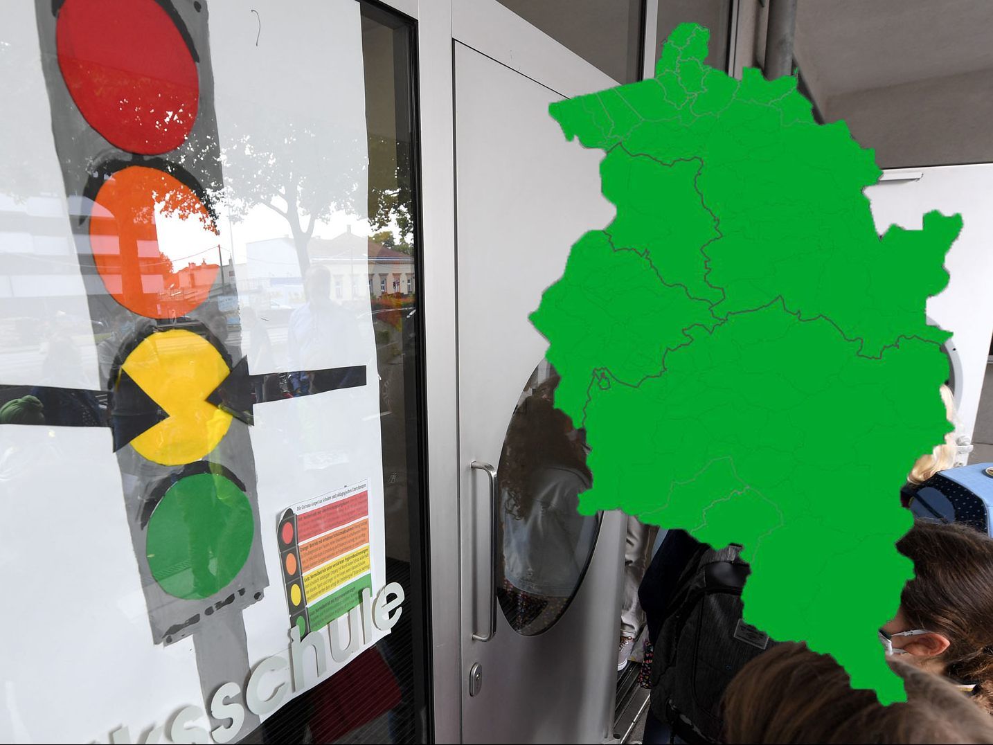 Noch leuchten alle Vorarlberger Bezirke grün. Das könnte sich am Freitag ändern. Noch leuchten alle Vorarlberger Bezirke grün. Das könnte sich am Freitag ändern.