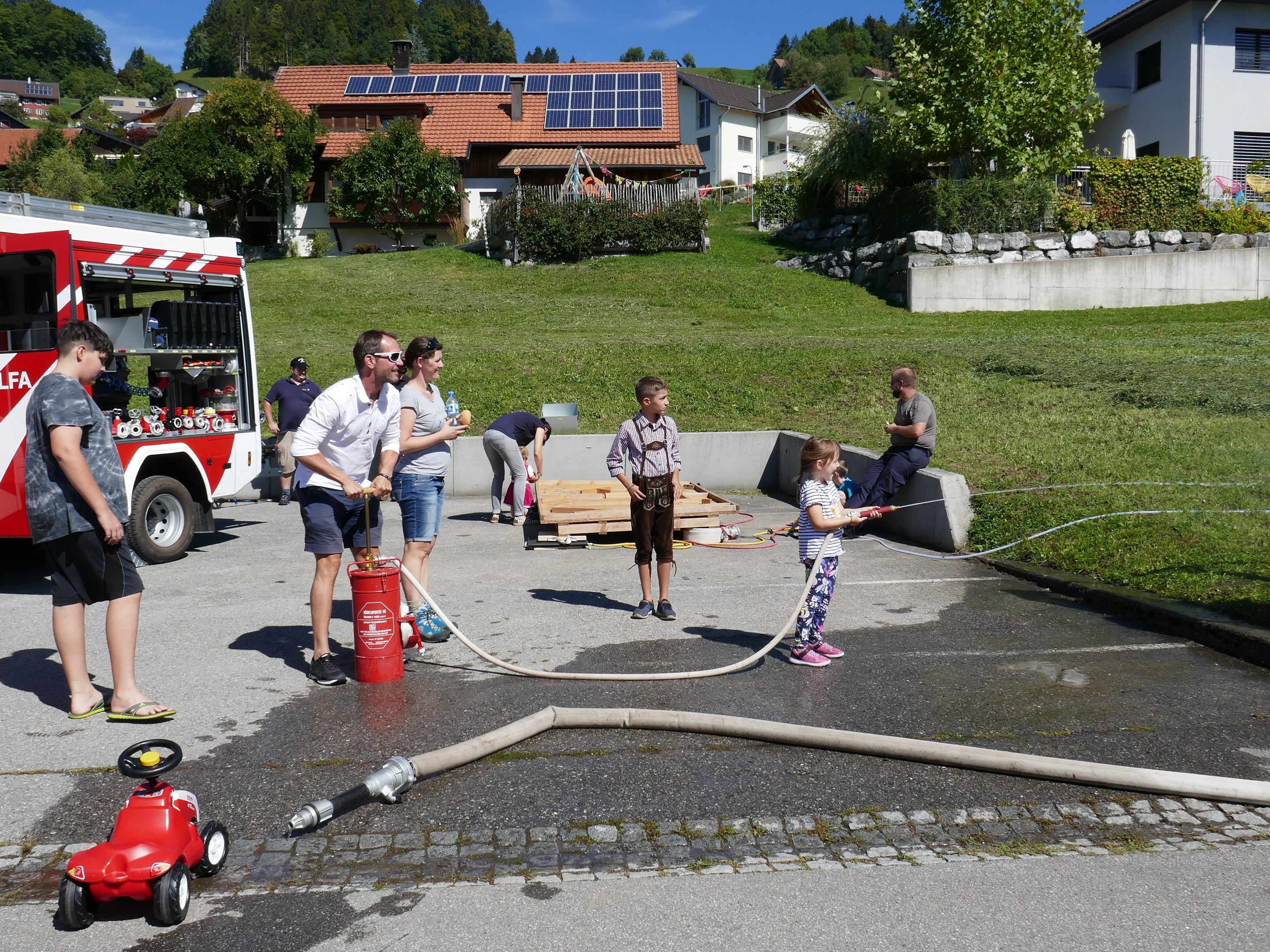2020 wegen der Corona-Krise leider keine Kilbi in Fraxern. Das Foto stammt aus dem Kilbi-Fest von 2018.