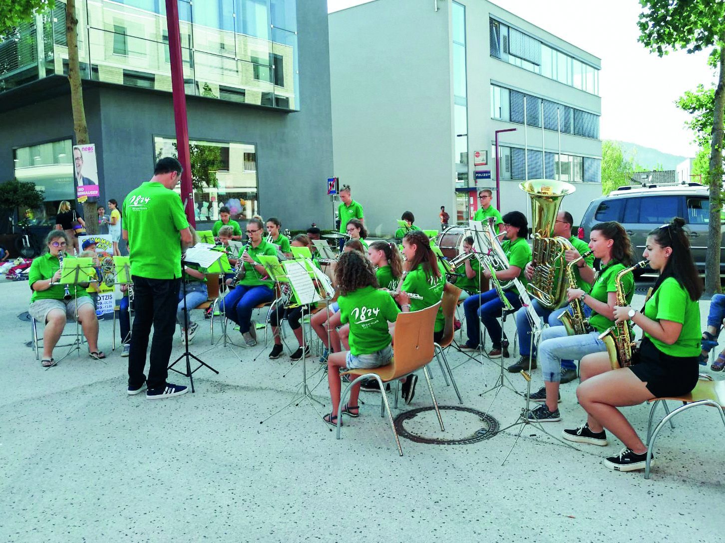 Die Nachwuchsmusiker begeisterten beim Kid´s Day am Garnmarkt Die Nachwuchsmusiker begeisterten beim Kid´s Day am Garnmarkt
