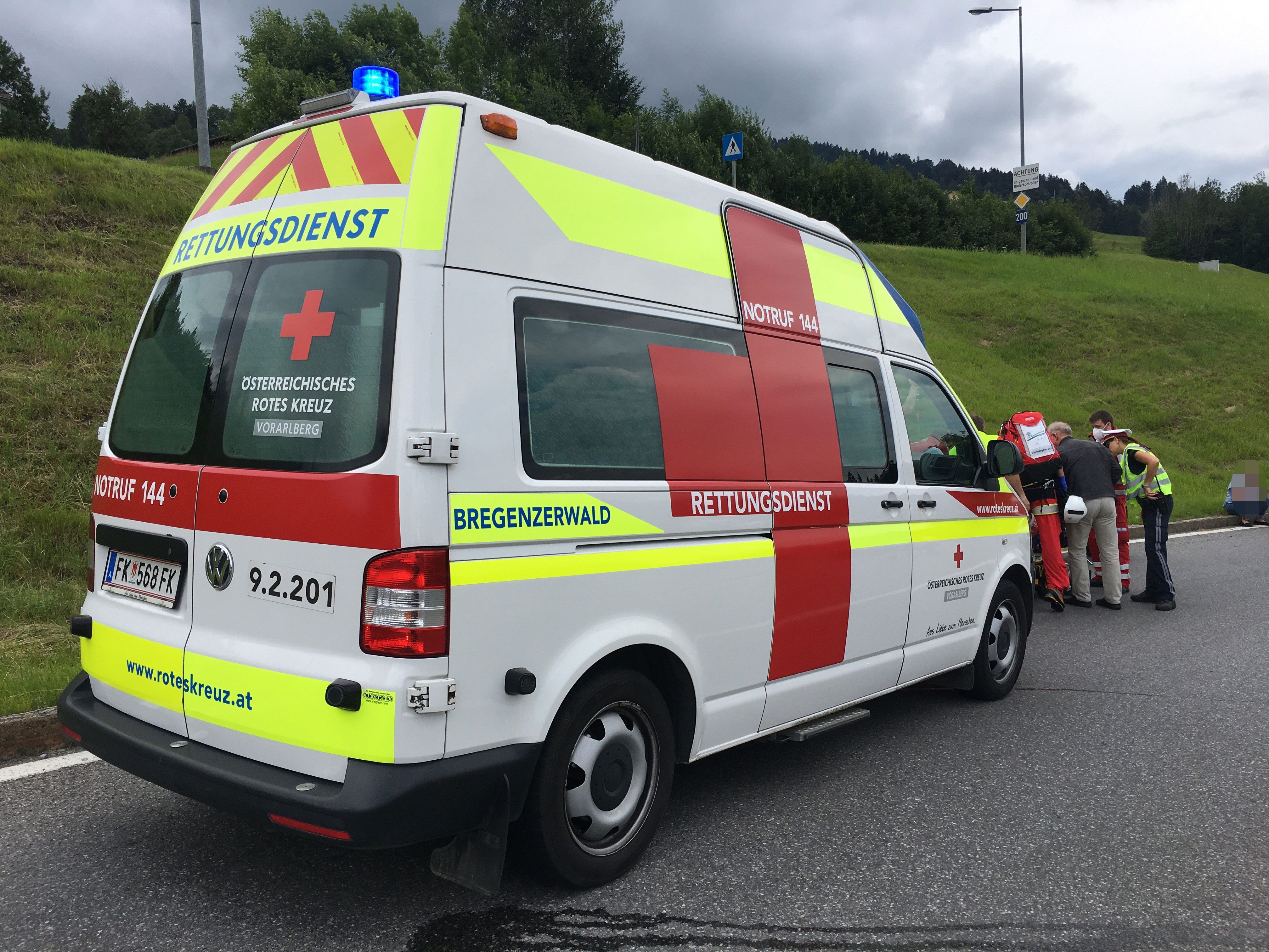 Die Einsatzkräfte suchten 45 Minuten lang nach dem abgetrennten Daumen.