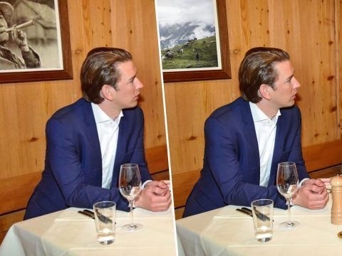 Das linke Bild unterscheidet sich in einem Detail vom rechten. Das linke Bild unterscheidet sich in einem Detail vom rechten.