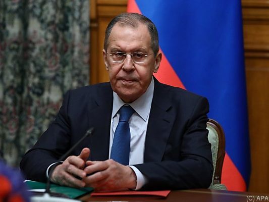 Russlands Außenminister Lawrow hat vermittelt Russlands Außenminister Lawrow hat vermittelt