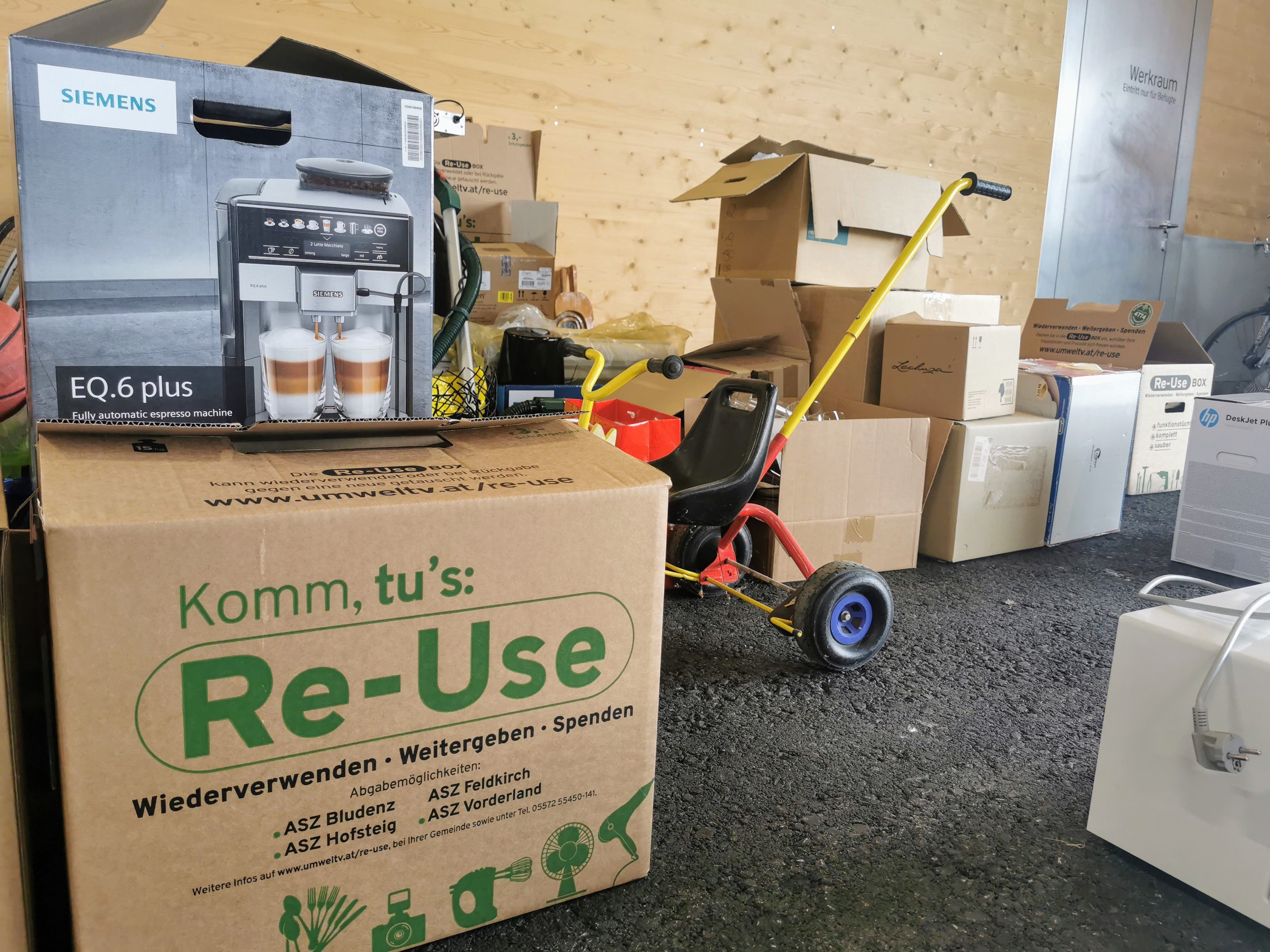Re-Use-Day beim ASZ Vorderland Re-Use-Day beim ASZ Vorderland