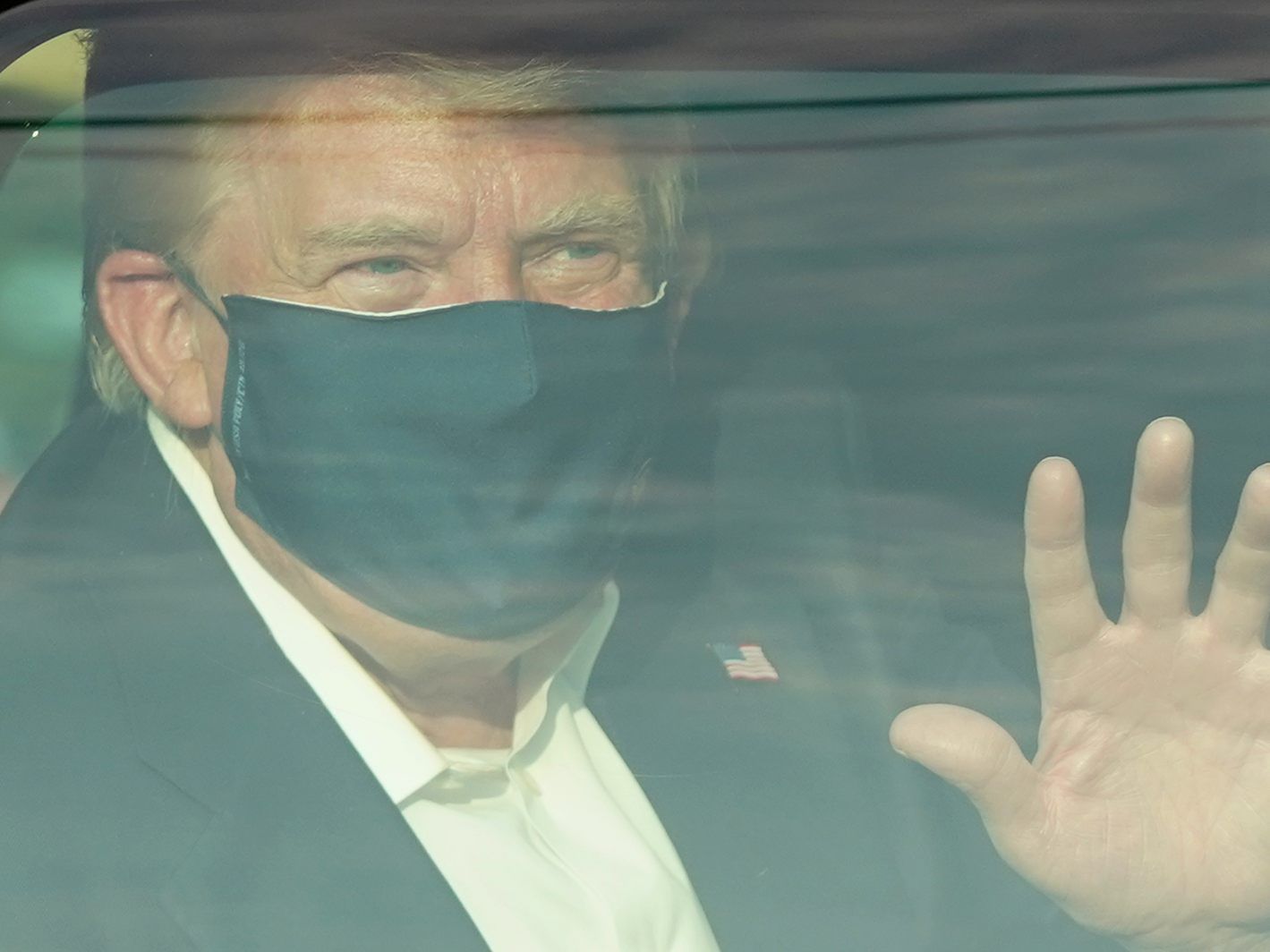 Trump geht es wohl den Umständen entsprechend gut.