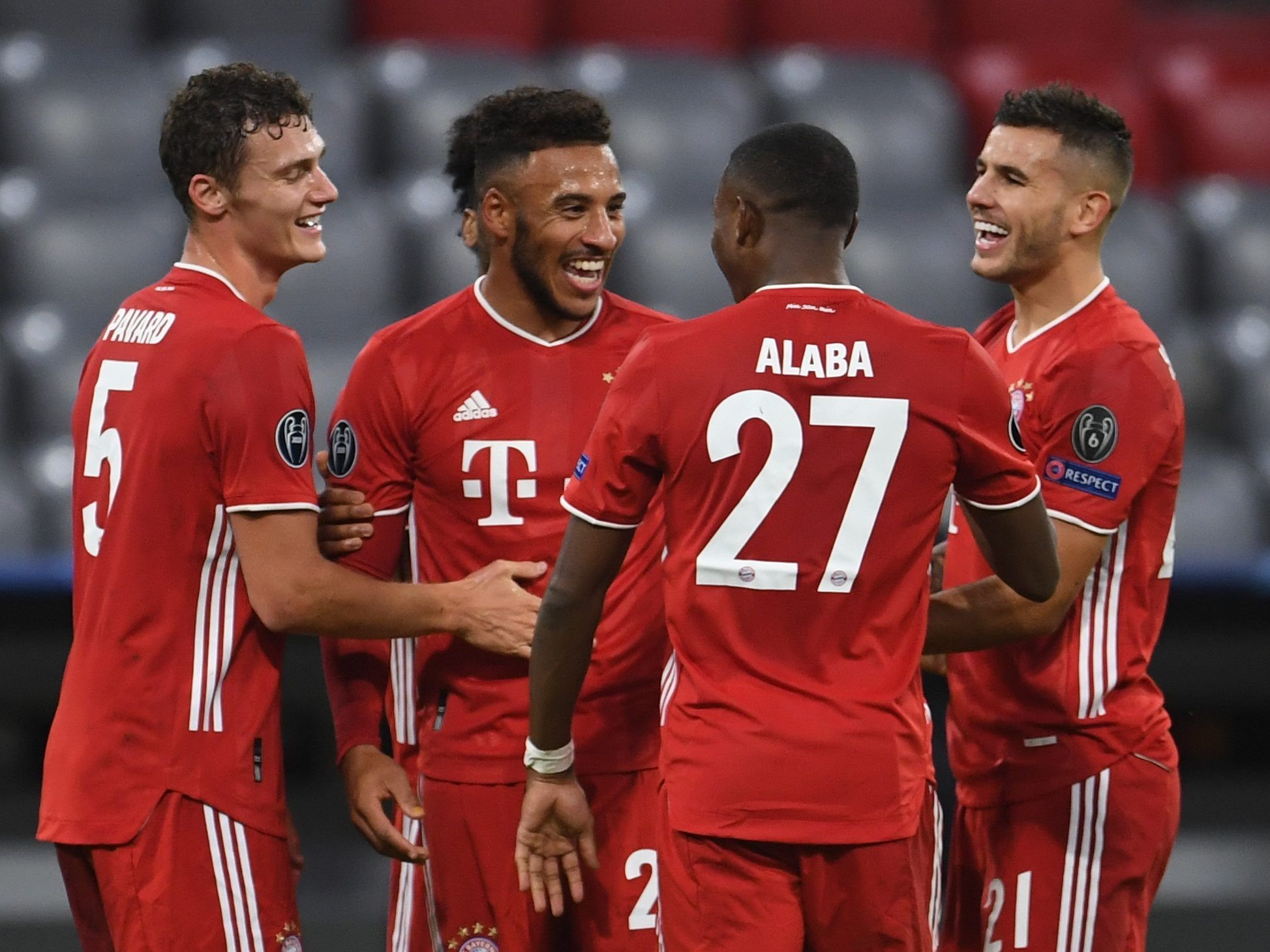 David Alaba und Co. hatten heute gleich mehrfach Grund zu jubeln. David Alaba und Co. hatten heute gleich mehrfach Grund zu jubeln.