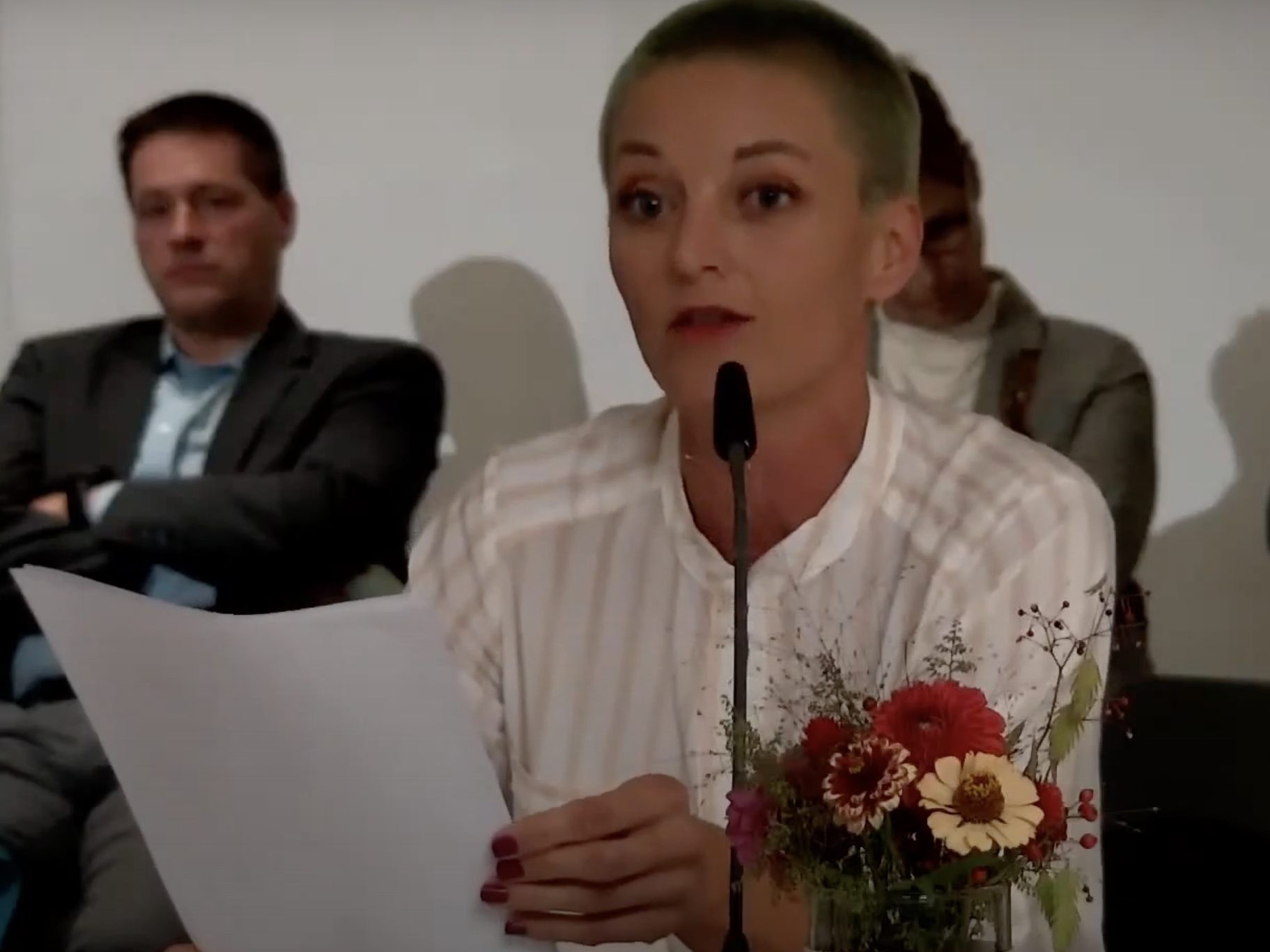 Nadine Dunst-Ender von den Rankweiler Grünen.