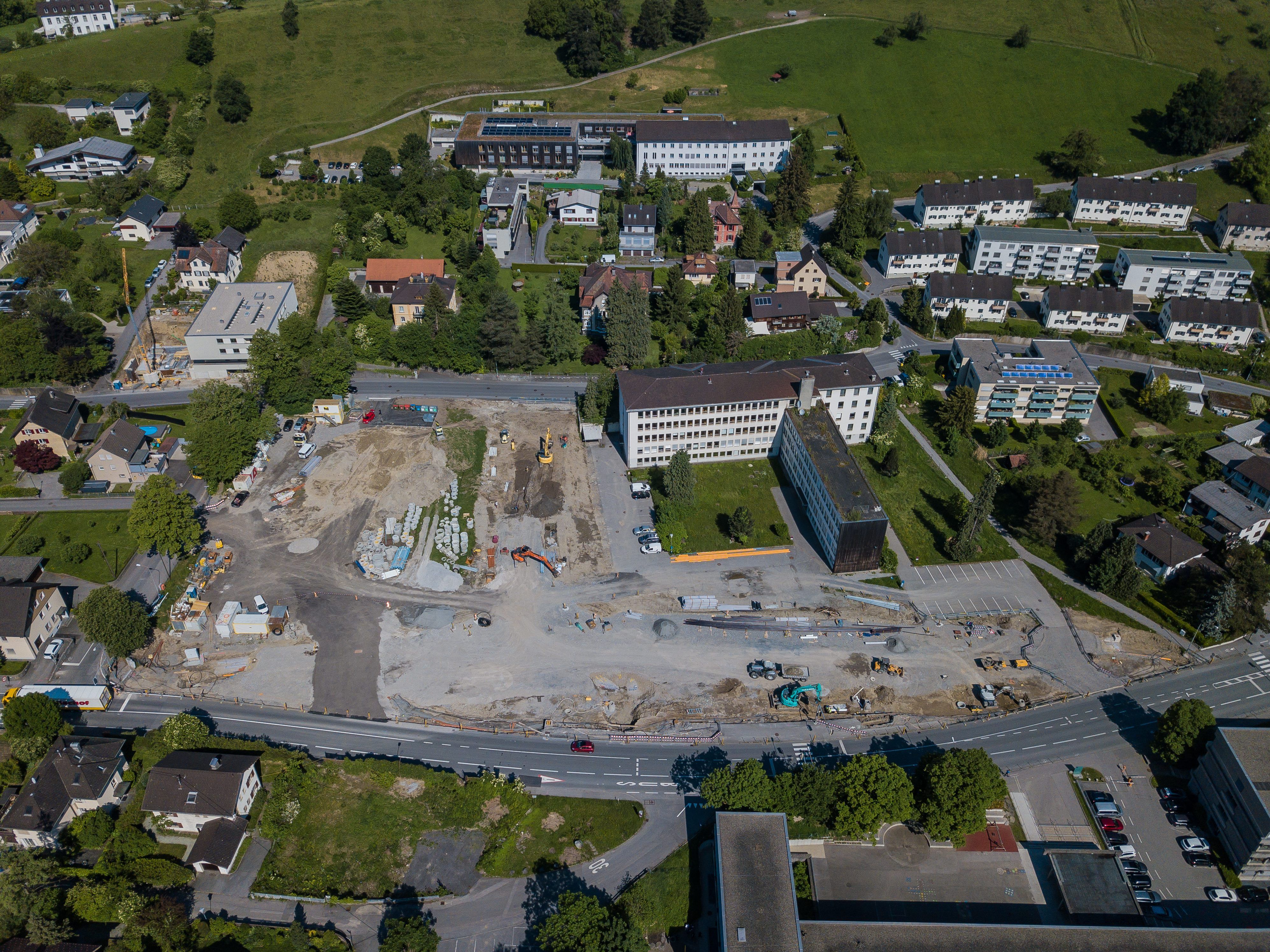 Vorarbeiten für den Stadttunnel sind schon im Gange Vorarbeiten für den Stadttunnel sind schon im Gange