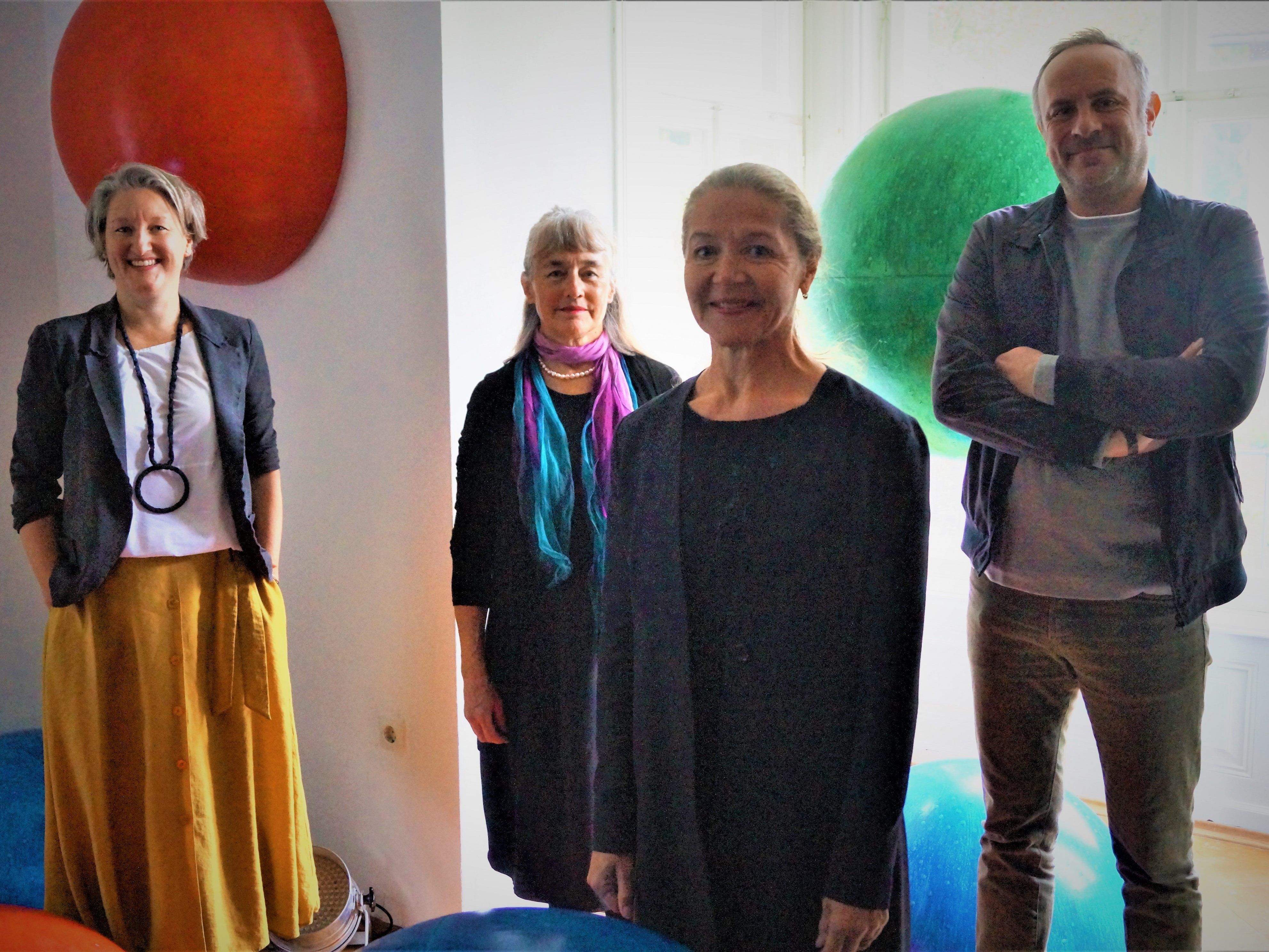 Miriam Steinboch, Penelope thalhammer, Monika Mayer-Pavlidis und Norman Hecht Miriam Steinboch, Penelope thalhammer, Monika Mayer-Pavlidis und Norman Hecht