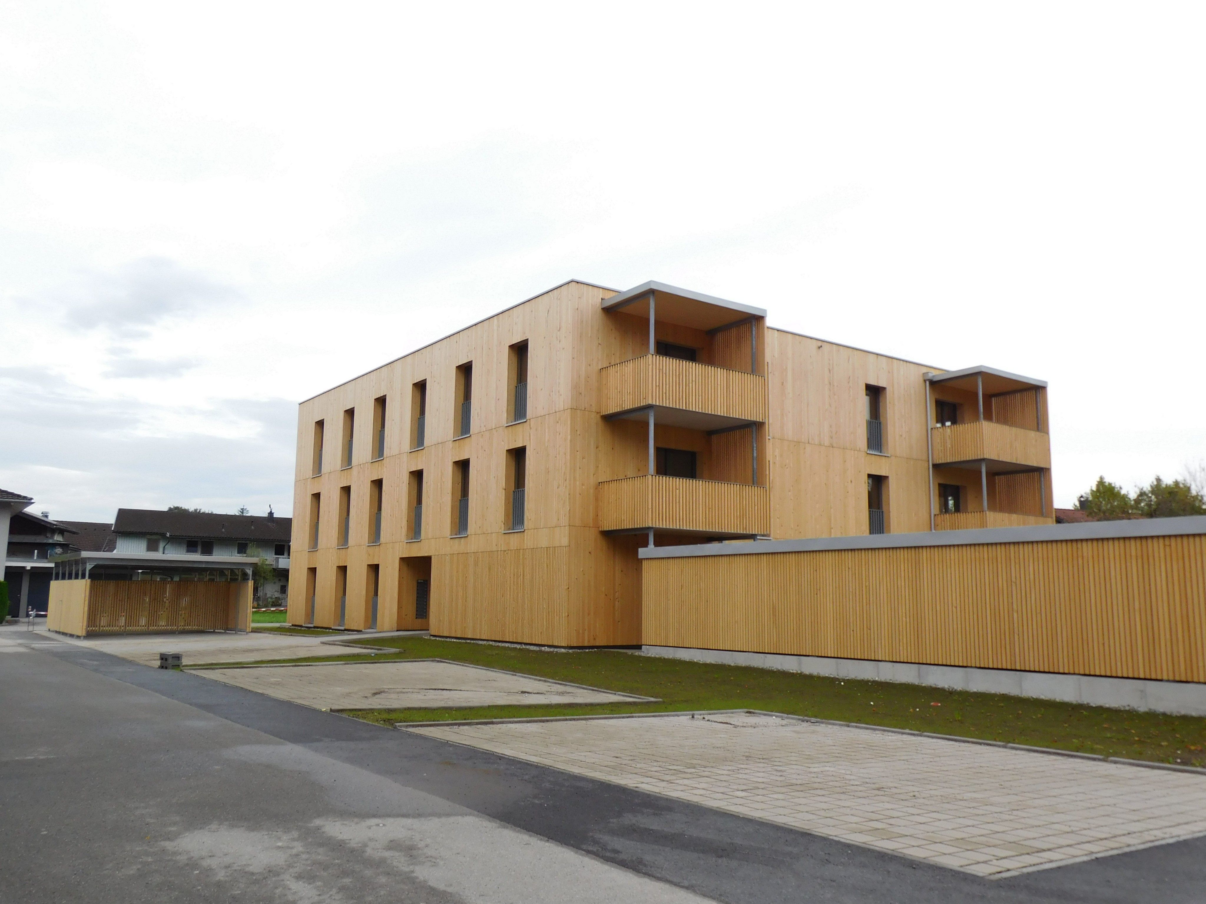 Die neue Wohnanlage in der Löherstraße steht vor der Fertigstellung Die neue Wohnanlage in der Löherstraße steht vor der Fertigstellung