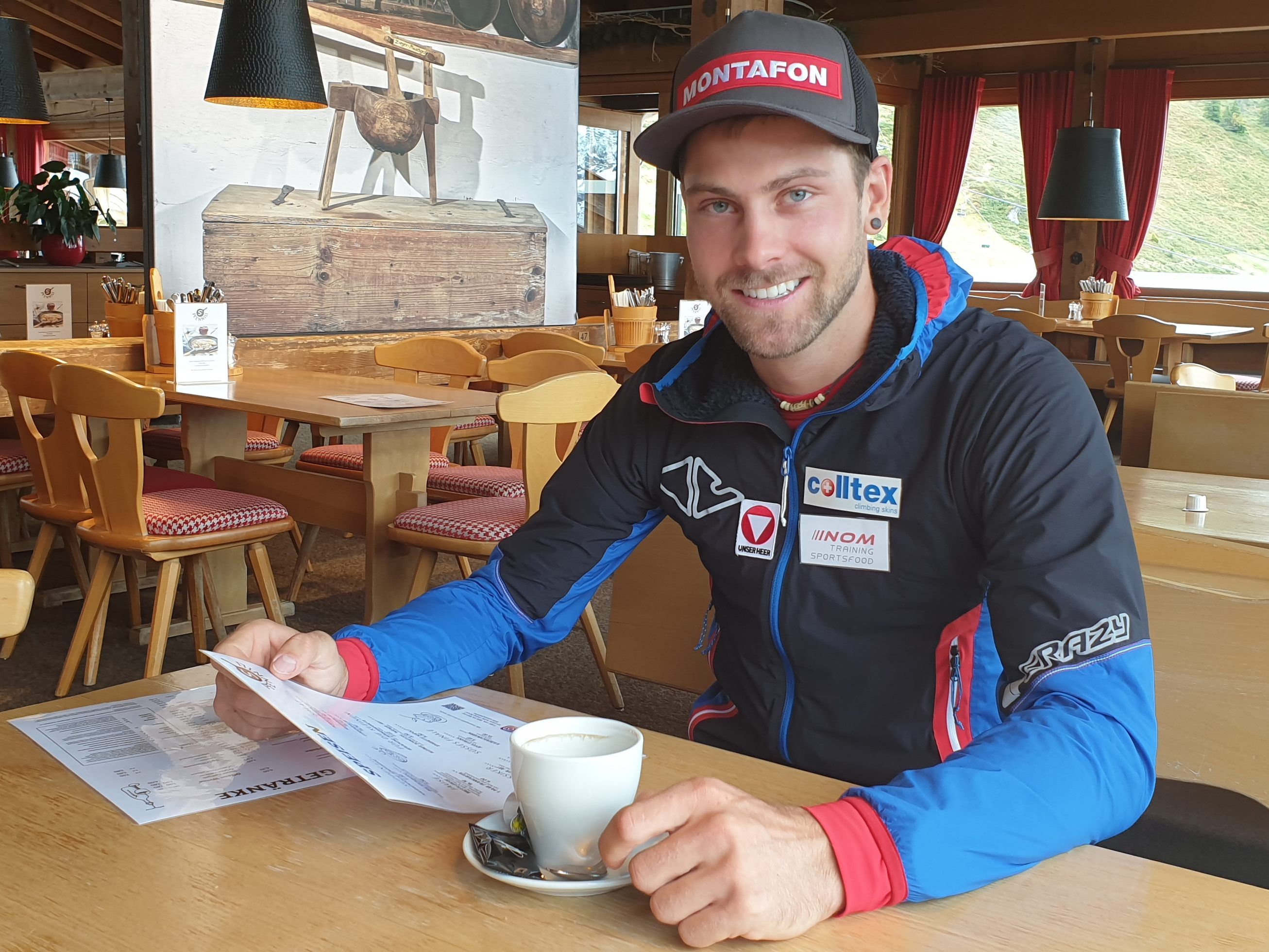 Daniel Zugg traf sich mit der VN-Heimat zum Interview auf dem Schrunser Hochjoch - dort genießt er die Ruhe vor dem Weltcup-Sturm.