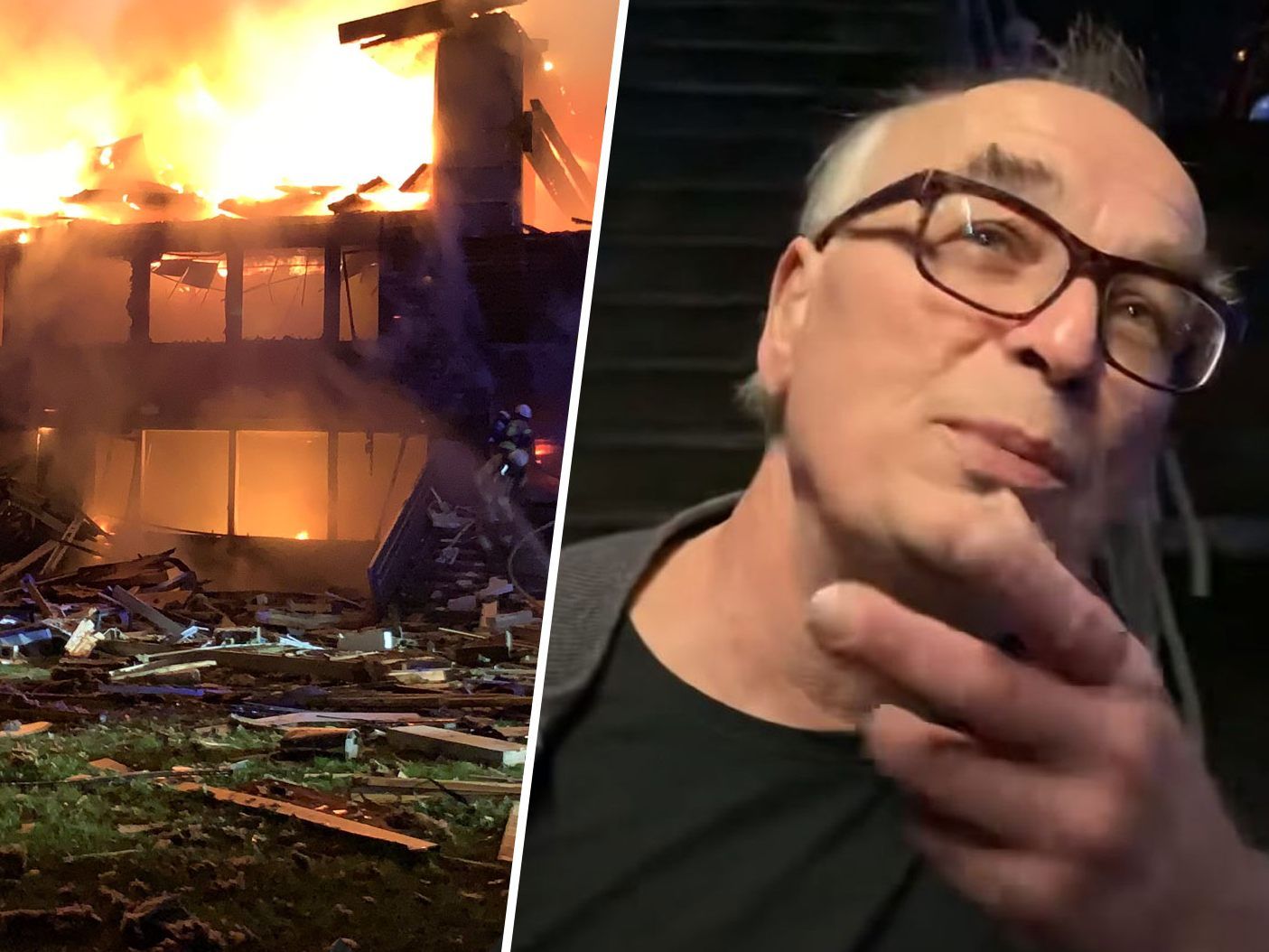 Explosion in Dornbirn: Anwohner Christian Neunteufel im Interview. Explosion in Dornbirn: Anwohner Christian Neunteufel im Interview.
