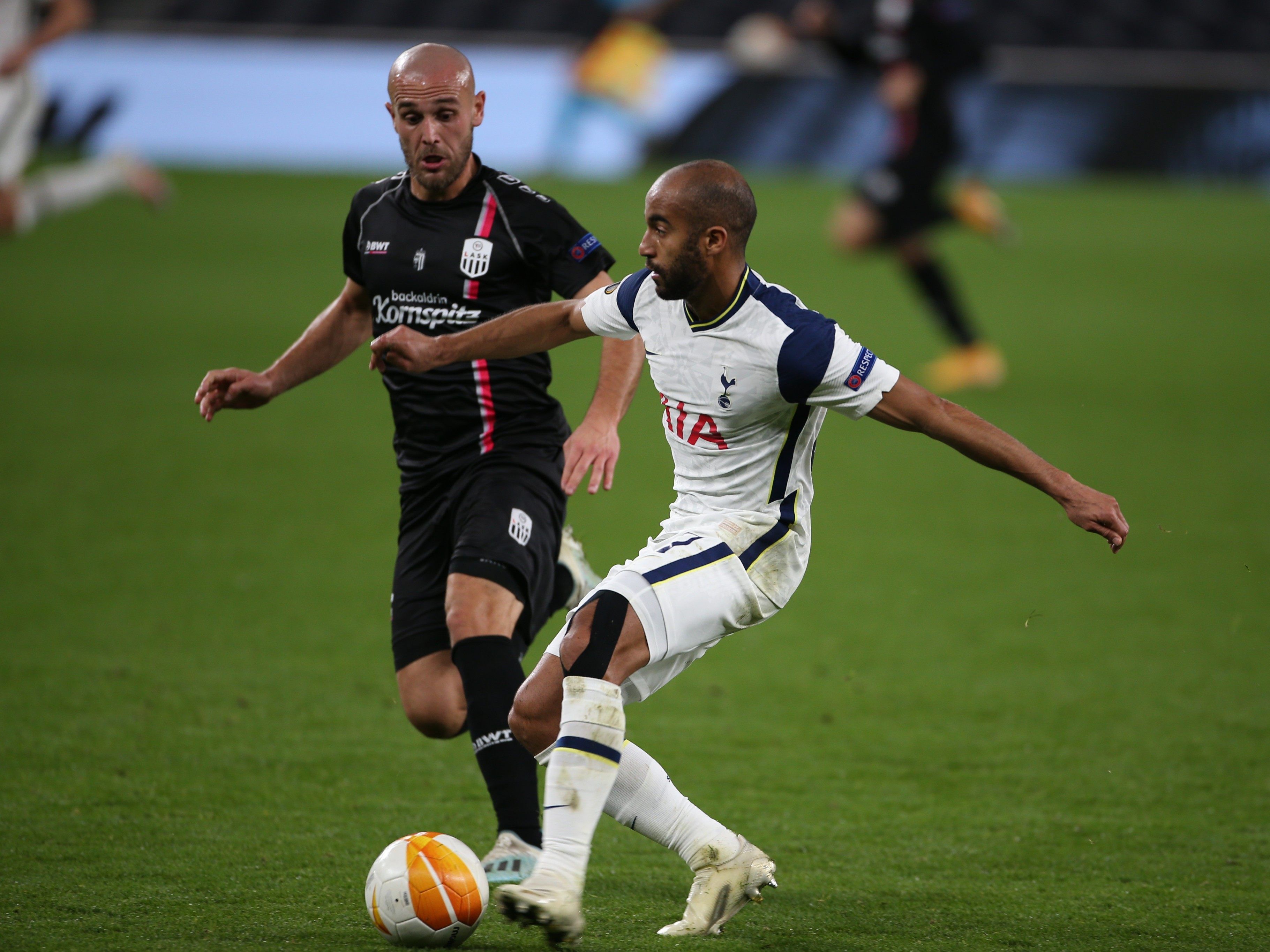 Lucas Moura sorgte für den ersten Treffer der Spurs. Lucas Moura sorgte für den ersten Treffer der Spurs.