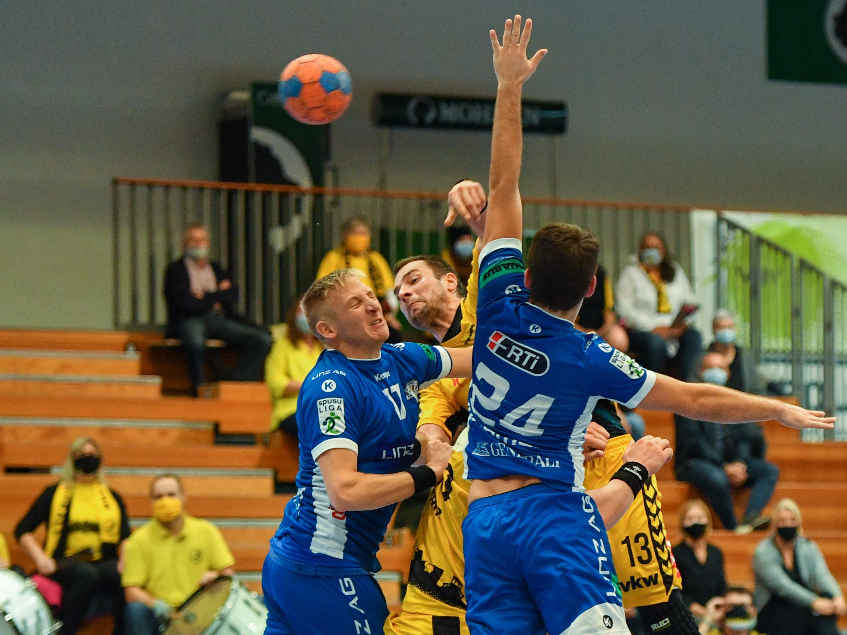 Die Bregenzer kamen gegen die Linzer Defensive zu selten zum Erfolg.