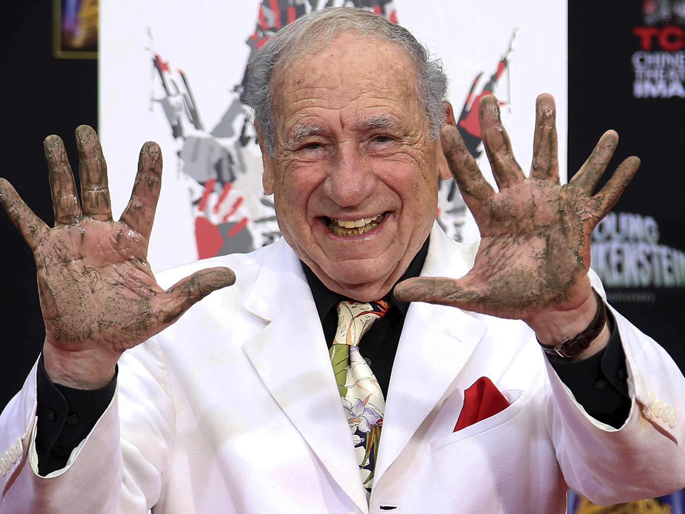 Mel Brooks ist einer von vielen US-Prominenten die politische Videos gedreht haben.
