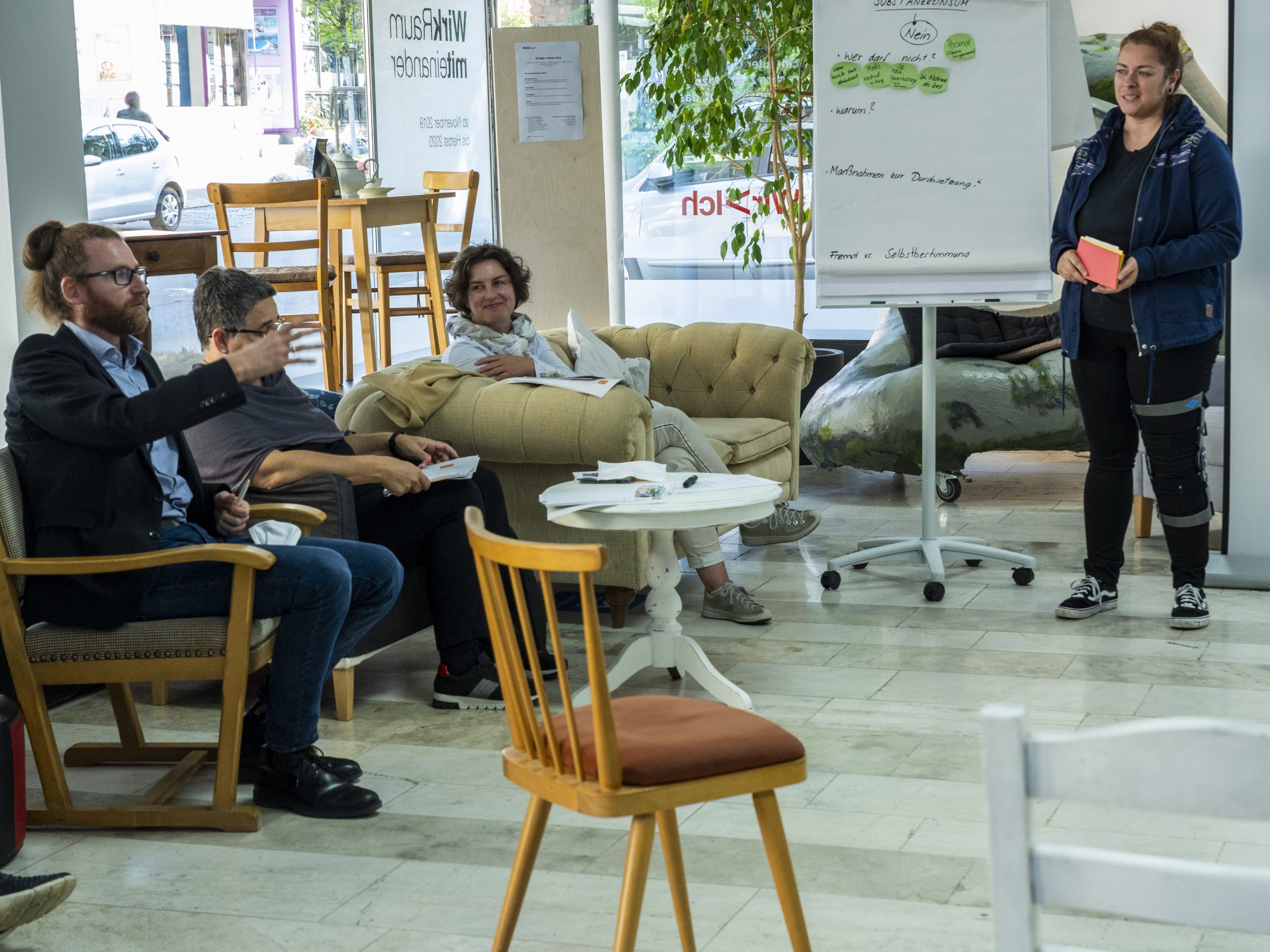 Die Caritas lud zum Workshop zum Thema "Sucht im Alter".